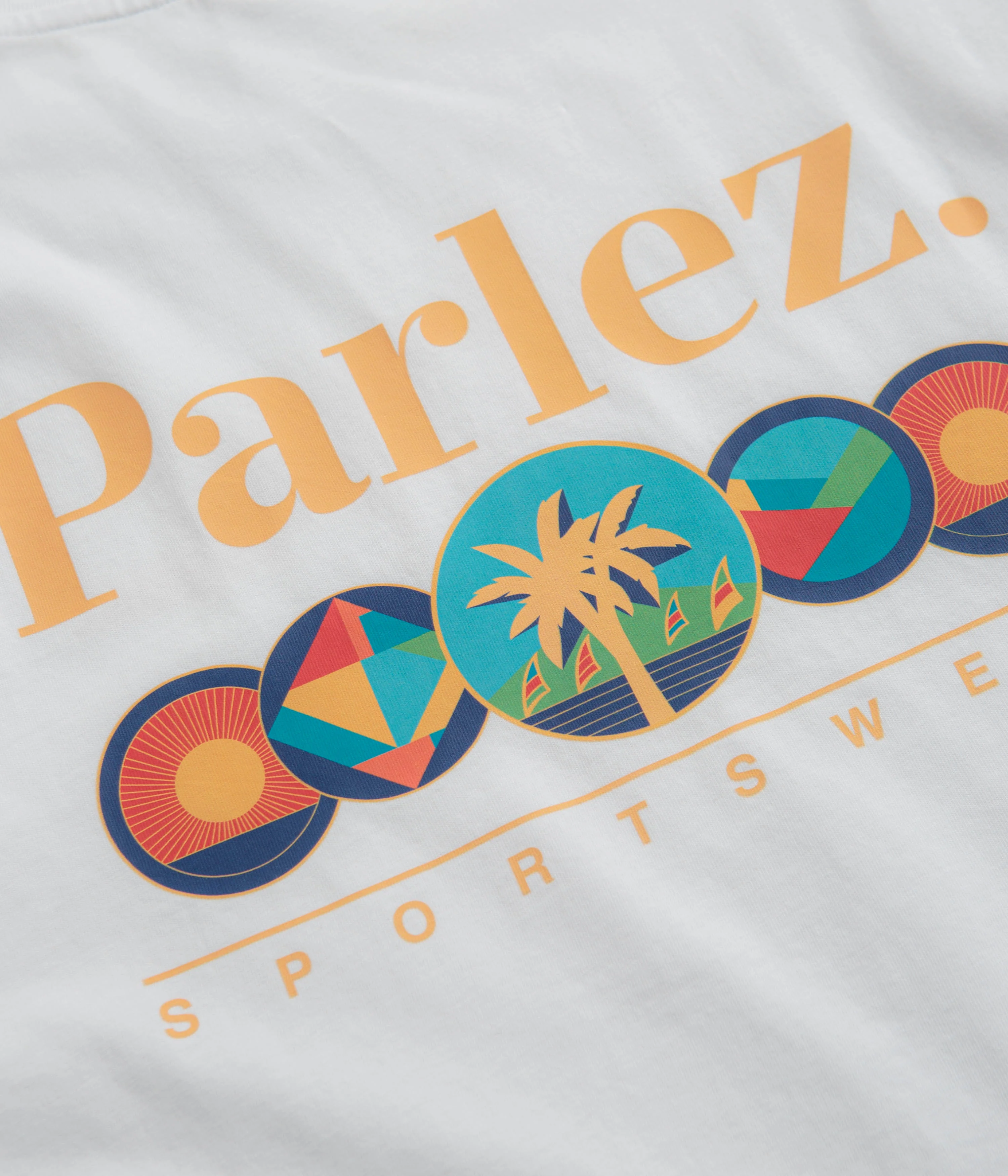 Parlez Reefer T-Shirt - White - Image 5