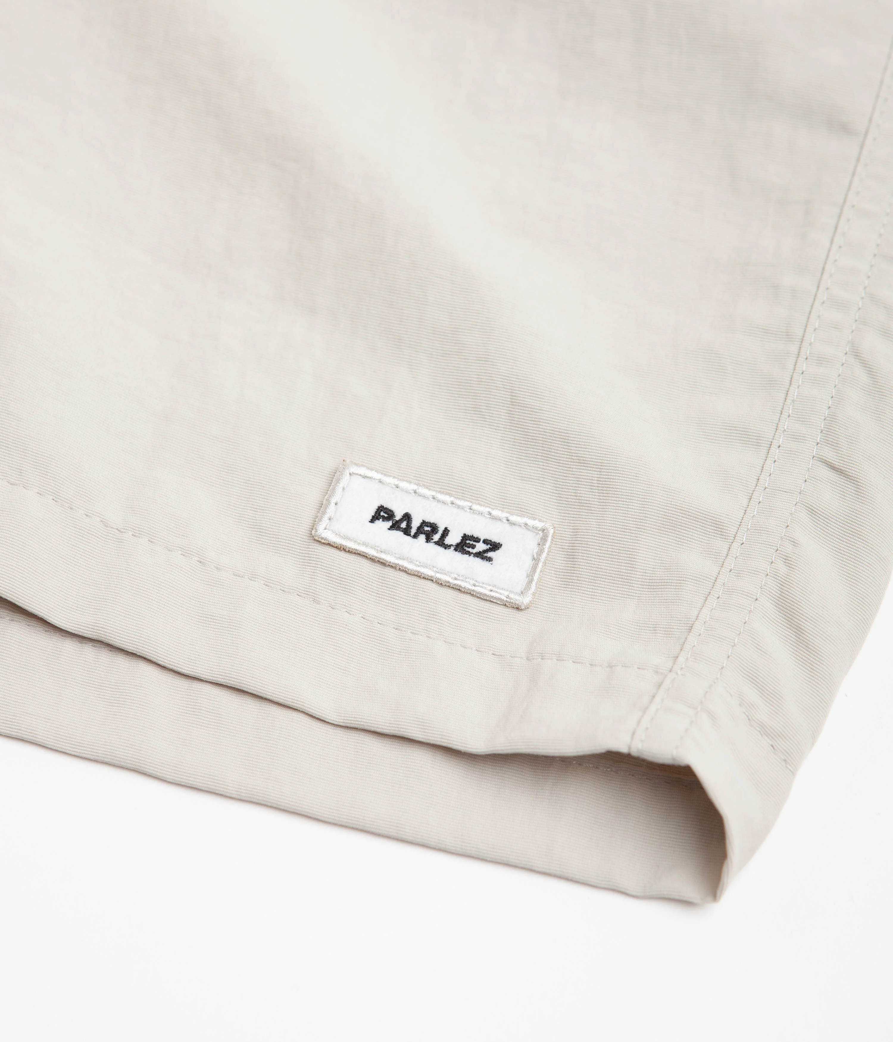 Parlez Rival Swim Shorts - Pebble Grey - Image 4