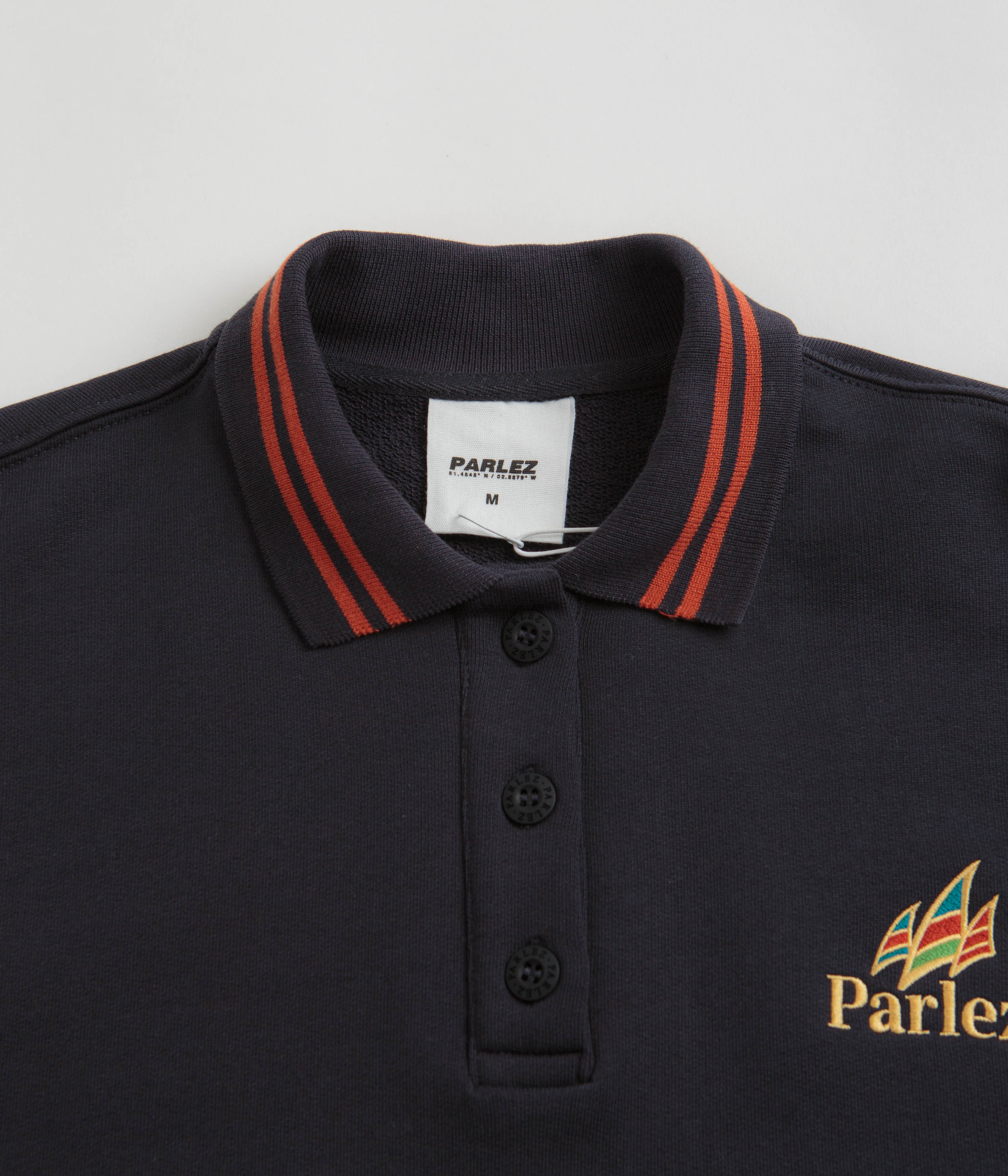 Parlez Savanah Button Down Sweatshirt - Navy - Image 2