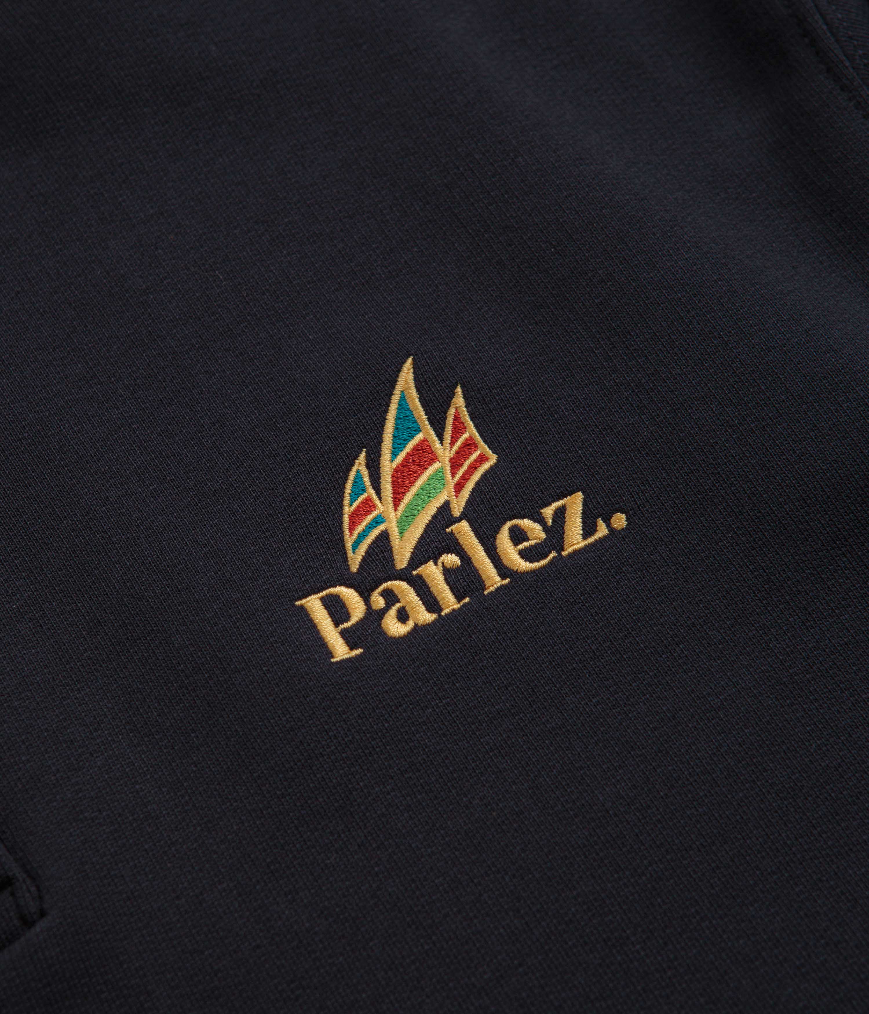 Parlez Savanah Button Down Sweatshirt - Navy - Image 3