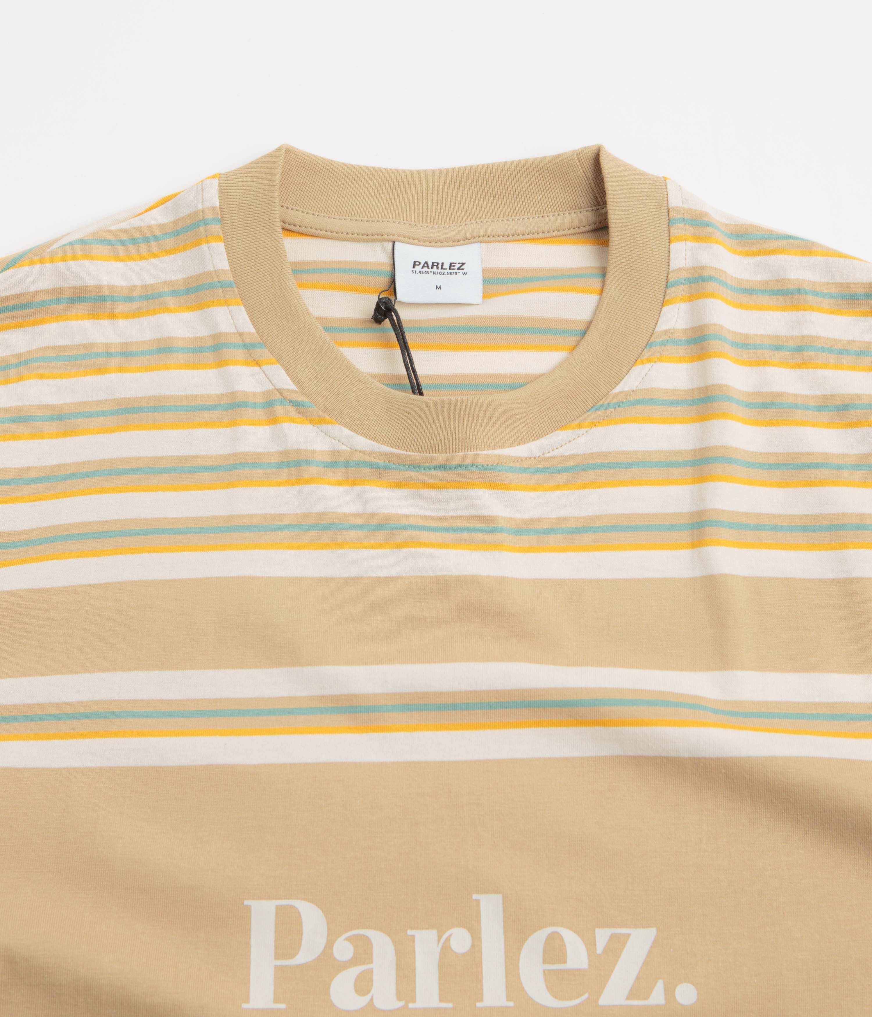 Parlez Solar YD Stripe T-Shirt - Greige - Image 3
