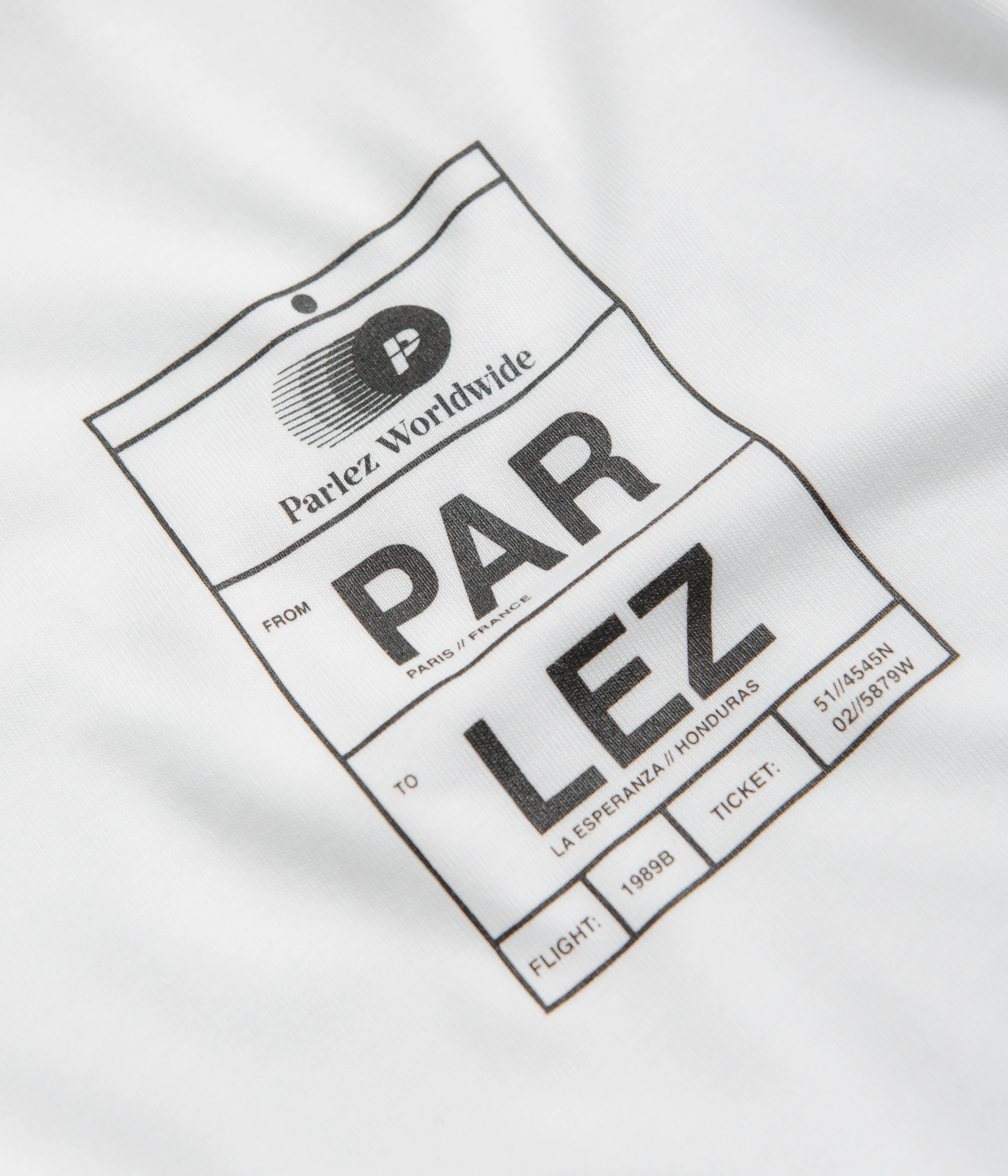 Parlez Vinton T-Shirt - White - Image 2