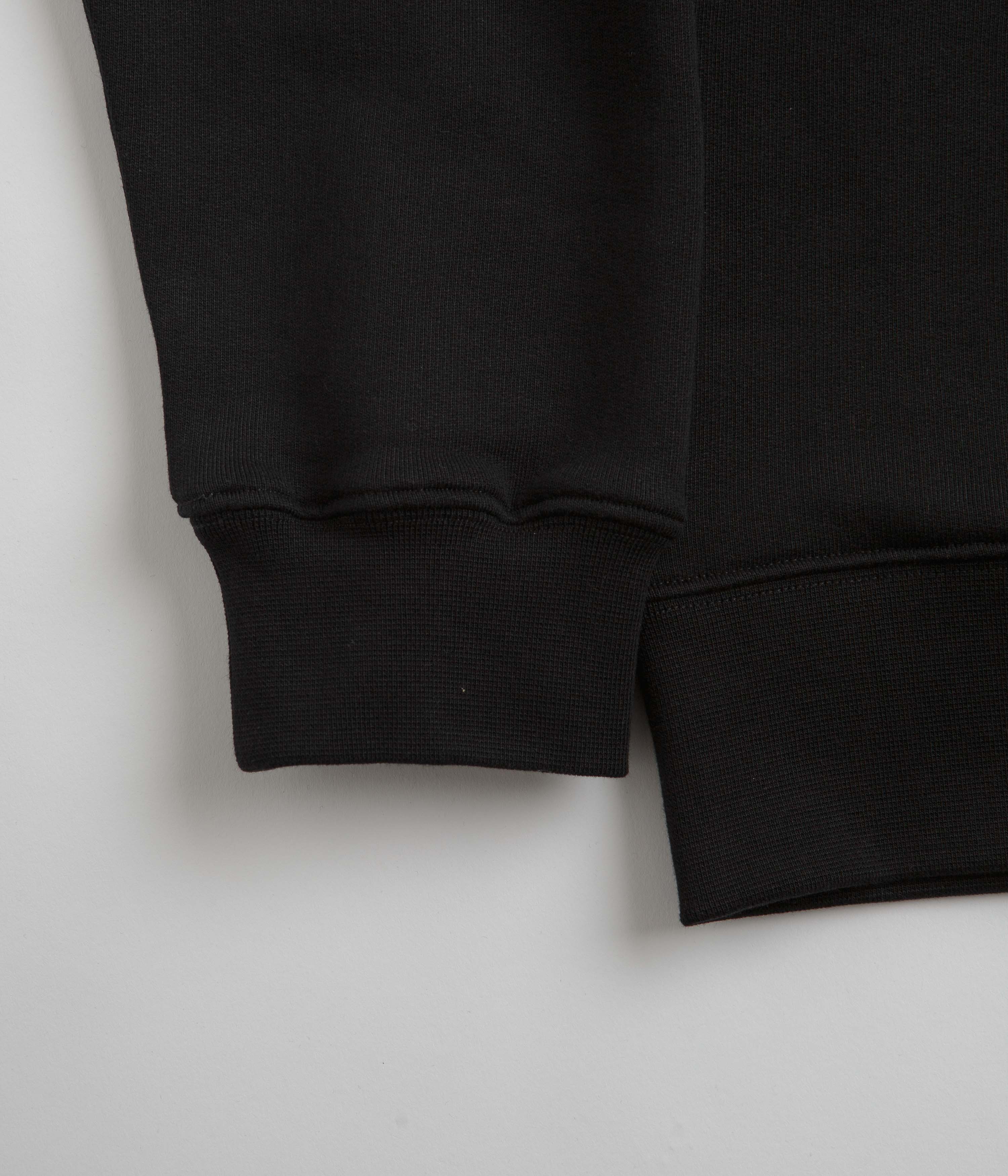 Parlez Wanstead 1/4 Zip Sweatshirt - Black - Image 2