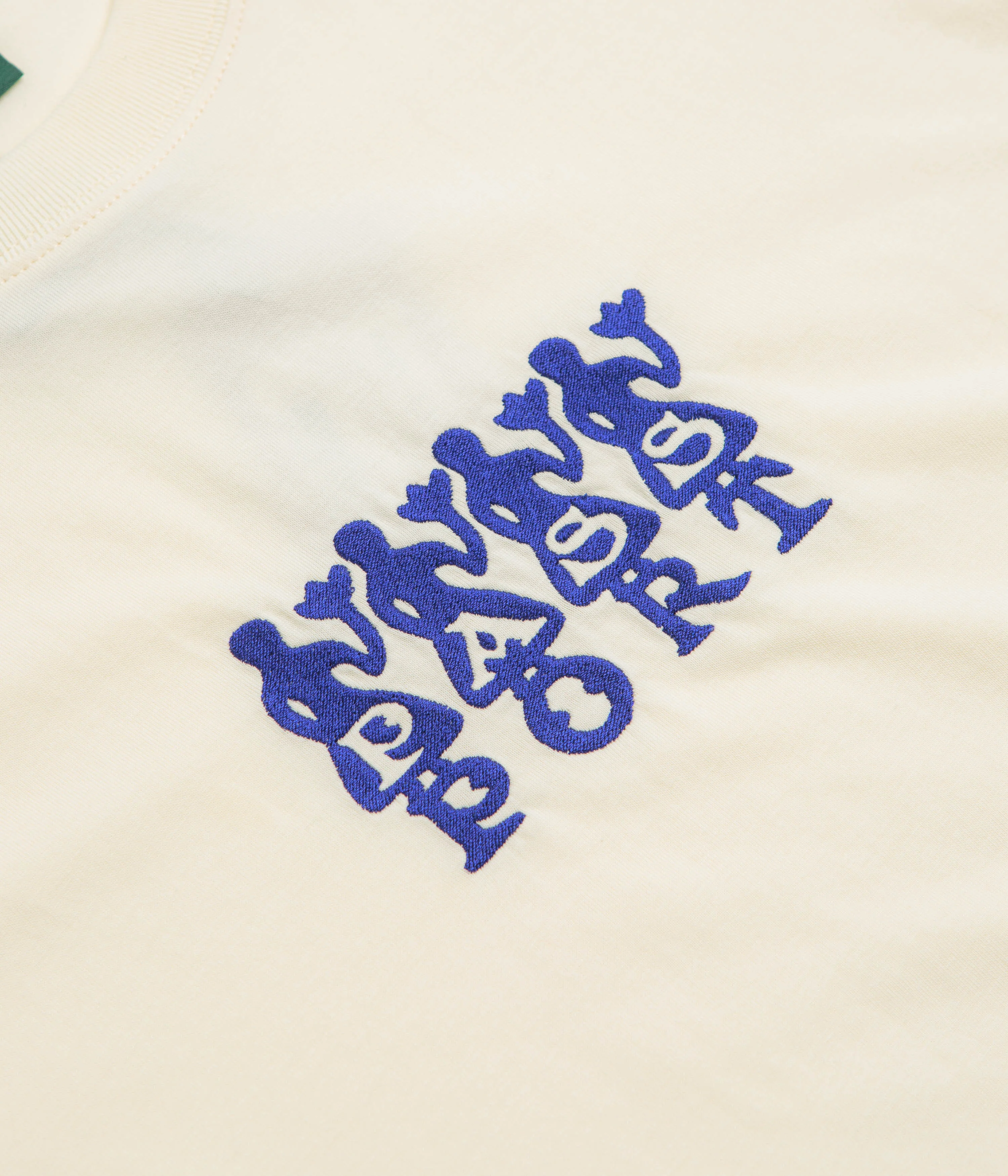Pass Port 4 Flowers Organic T-Shirt - Off White - Image 3