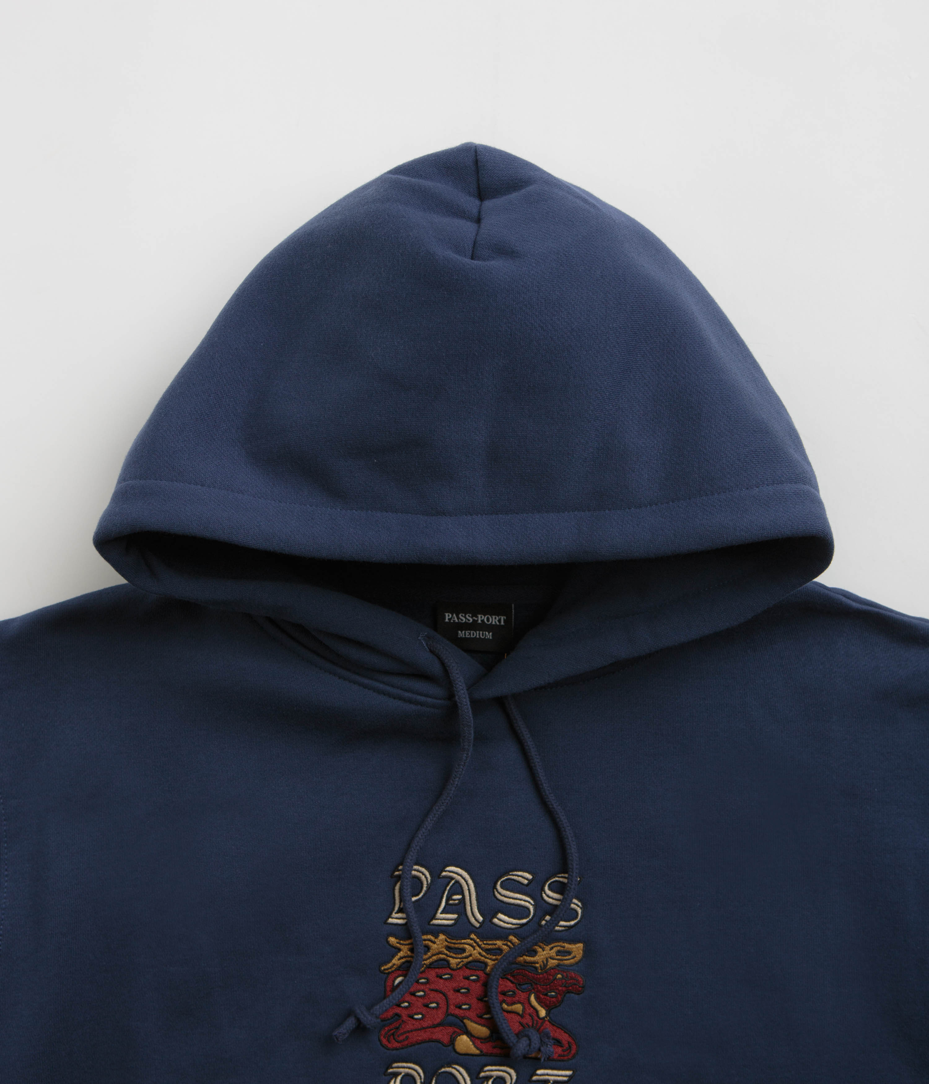 Pass Port Antler Hoodie - Navy - Image 4