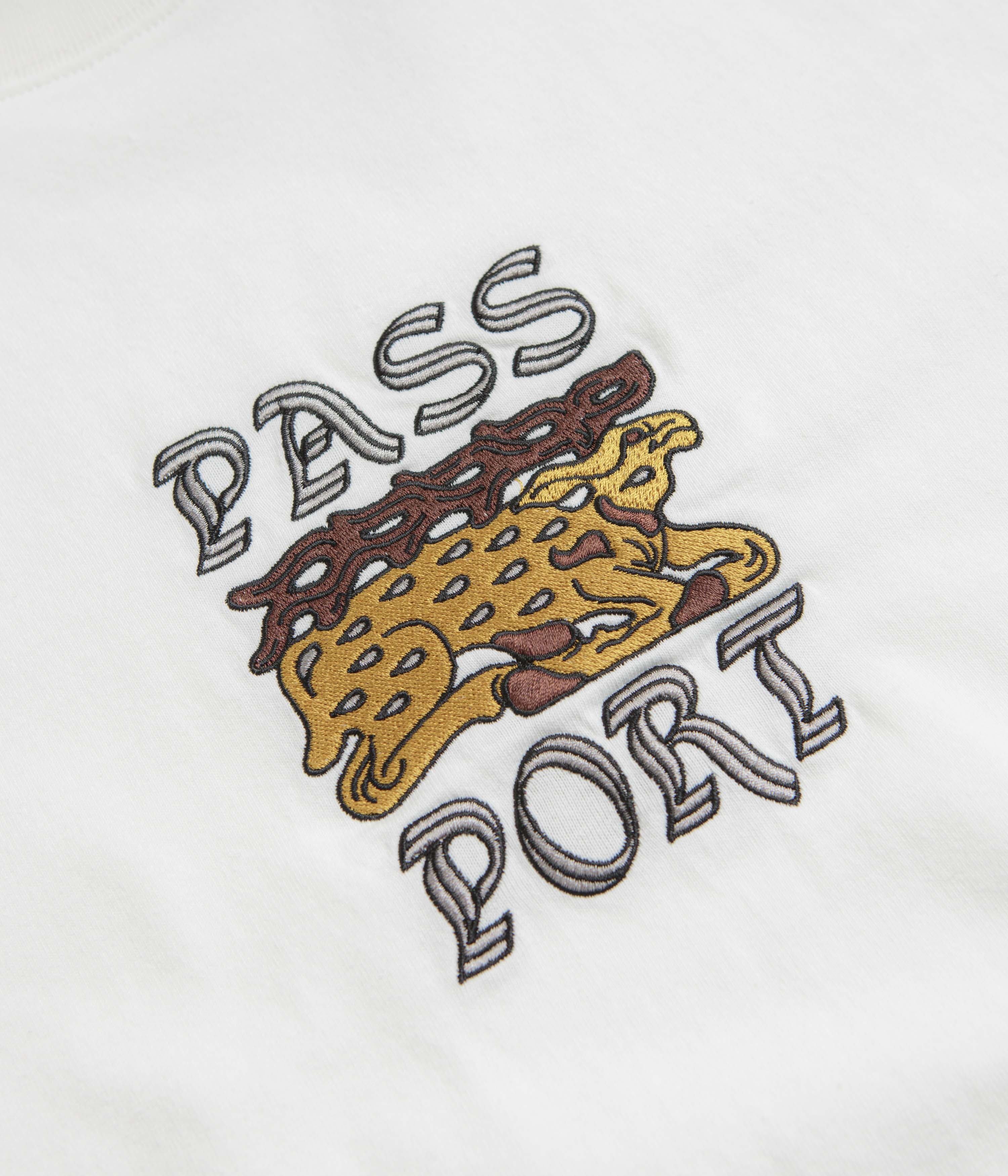 Pass Port Antler T-Shirt - White - Image 2