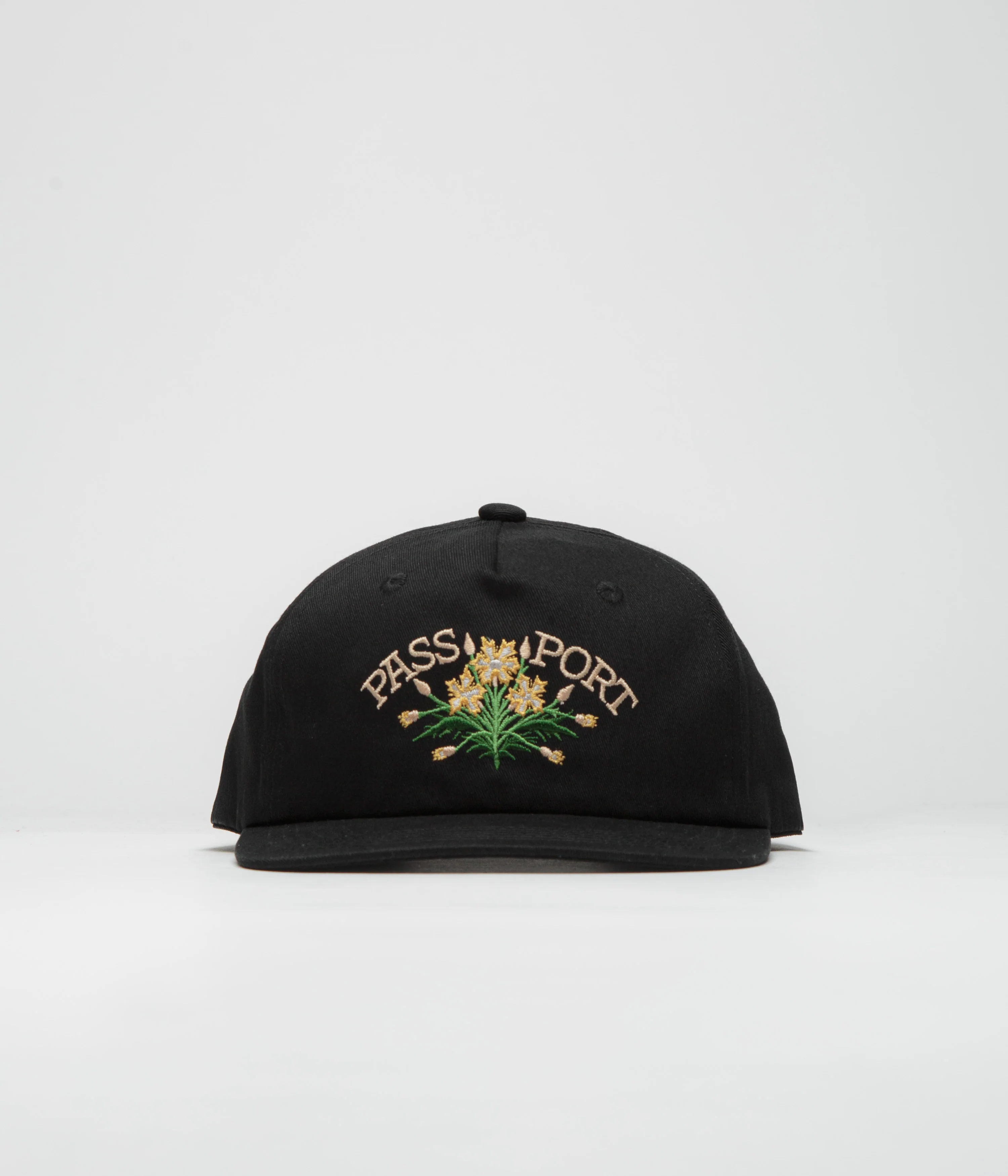 Pass Port Bloom Workers Cap - Black - Image 2