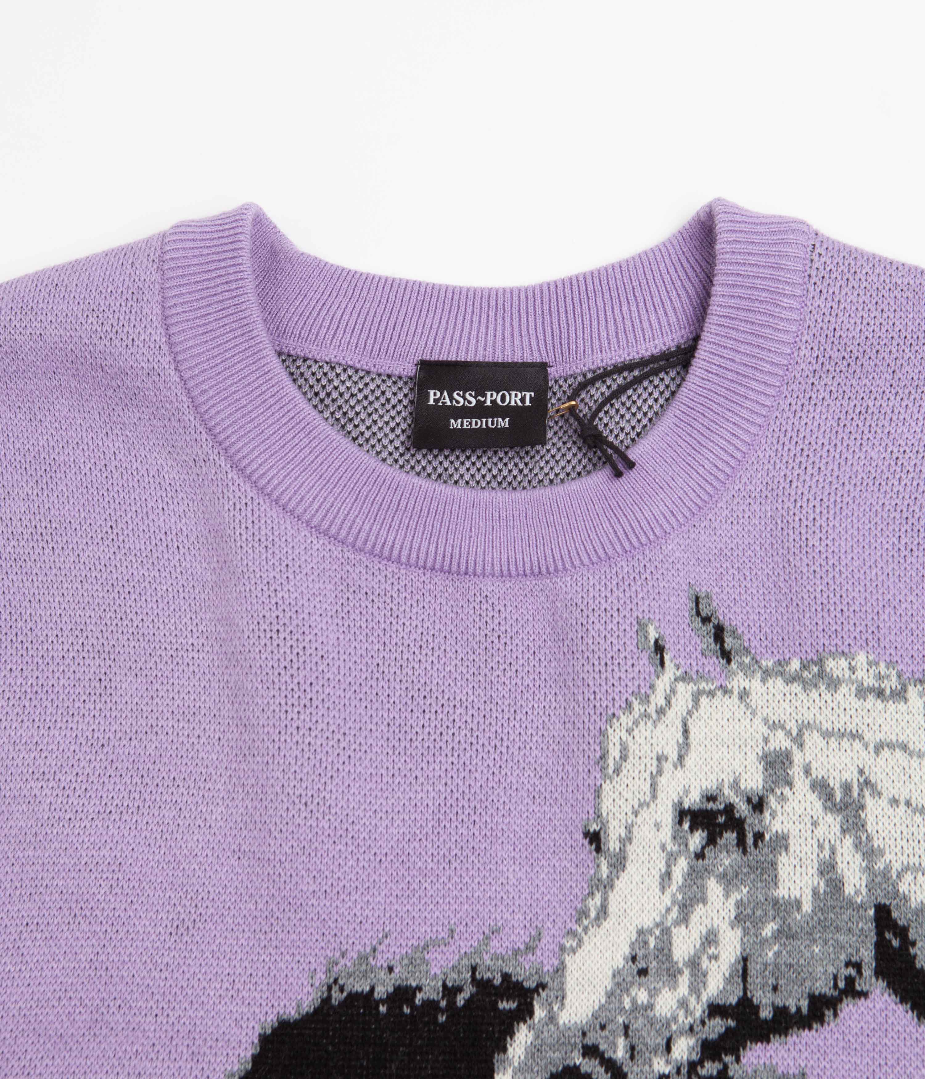 Pass Port Brumbies Crewneck Sweatshirt - Lavender - Image 3