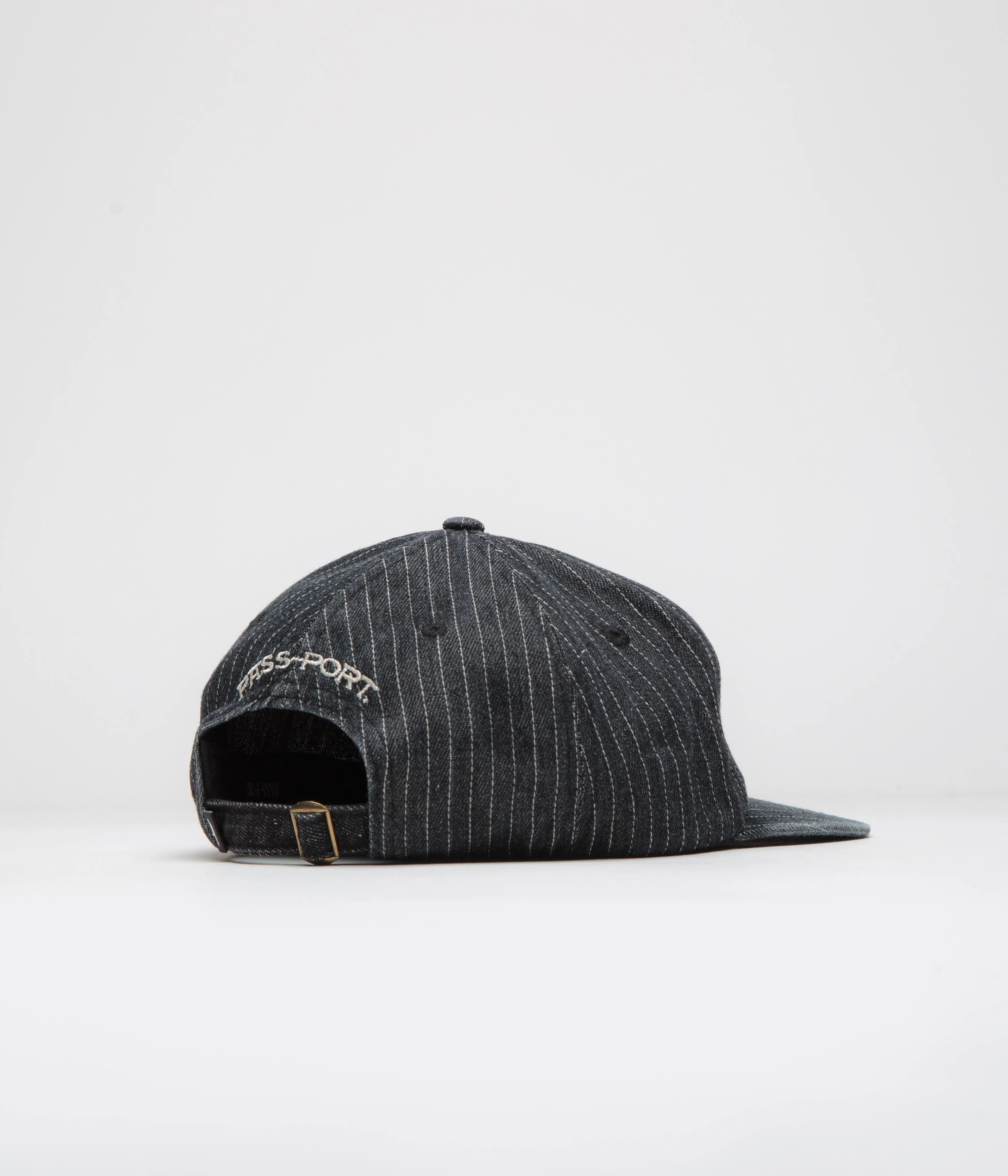 Pass Port Empty Pockets Workers Cap - Black - Image 3