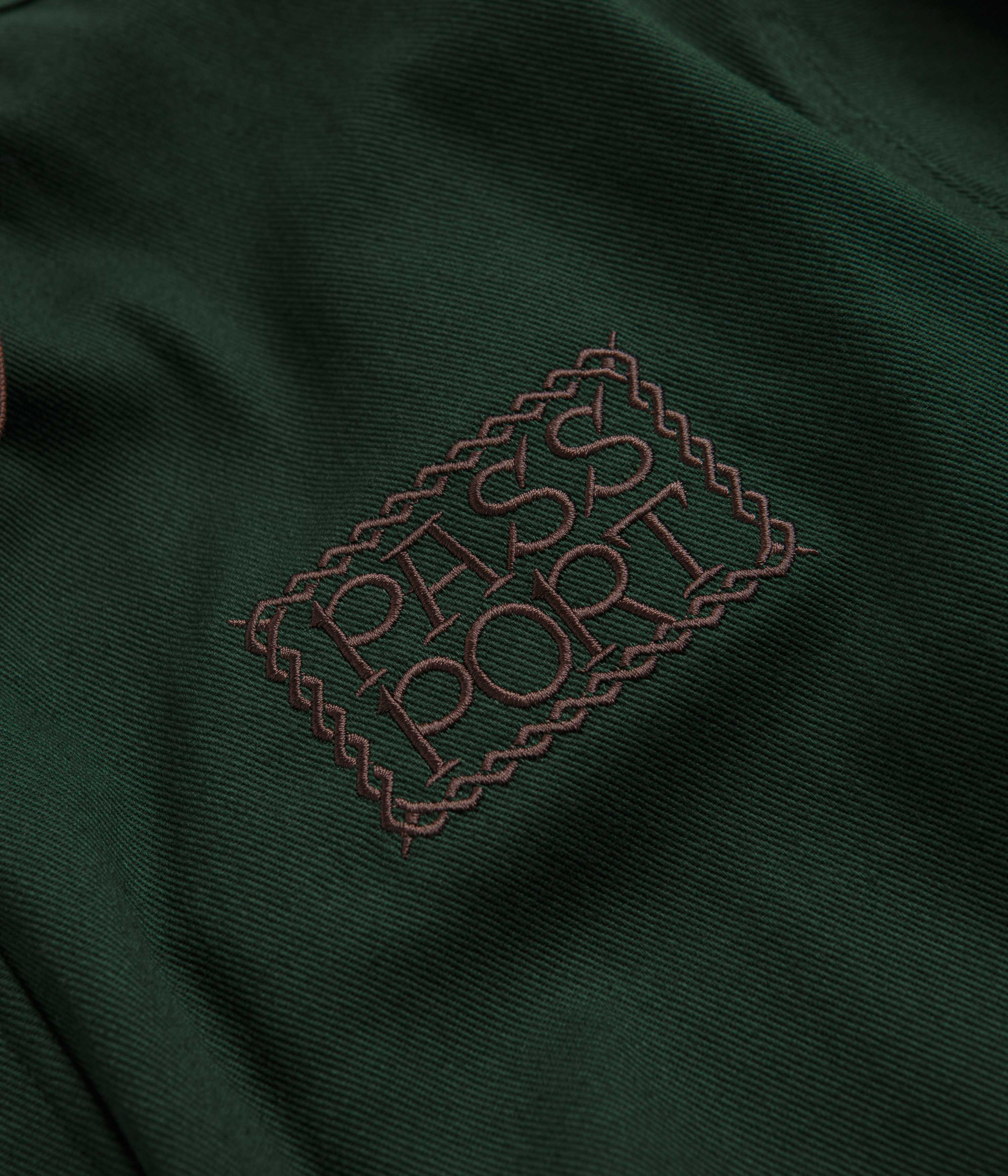 Pass Port Invasive Logo Yard Jacket - Forest Green - Image 4
