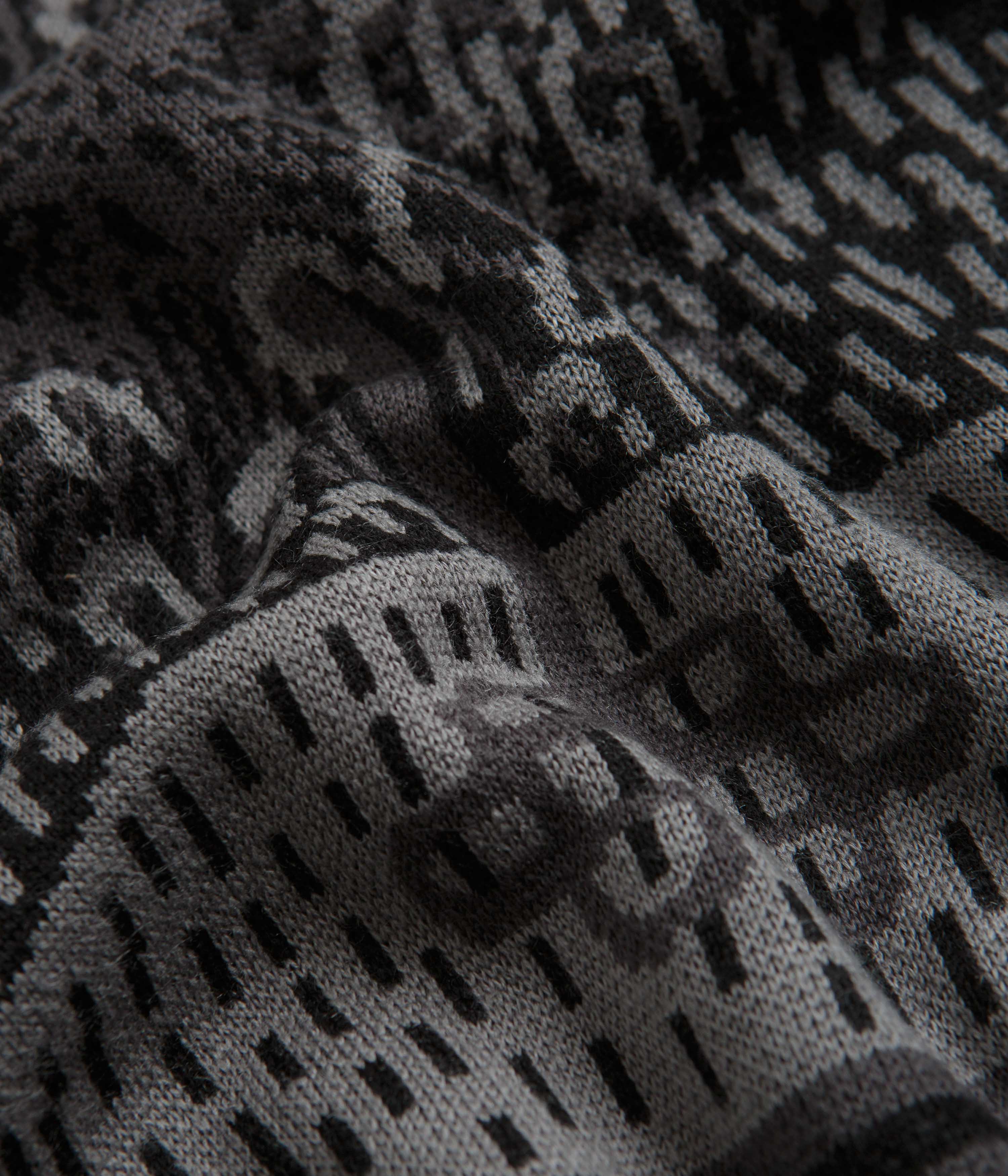 Pass Port Kings X Fountain Mohair Knitted Sweatshirt - Black - Image 3