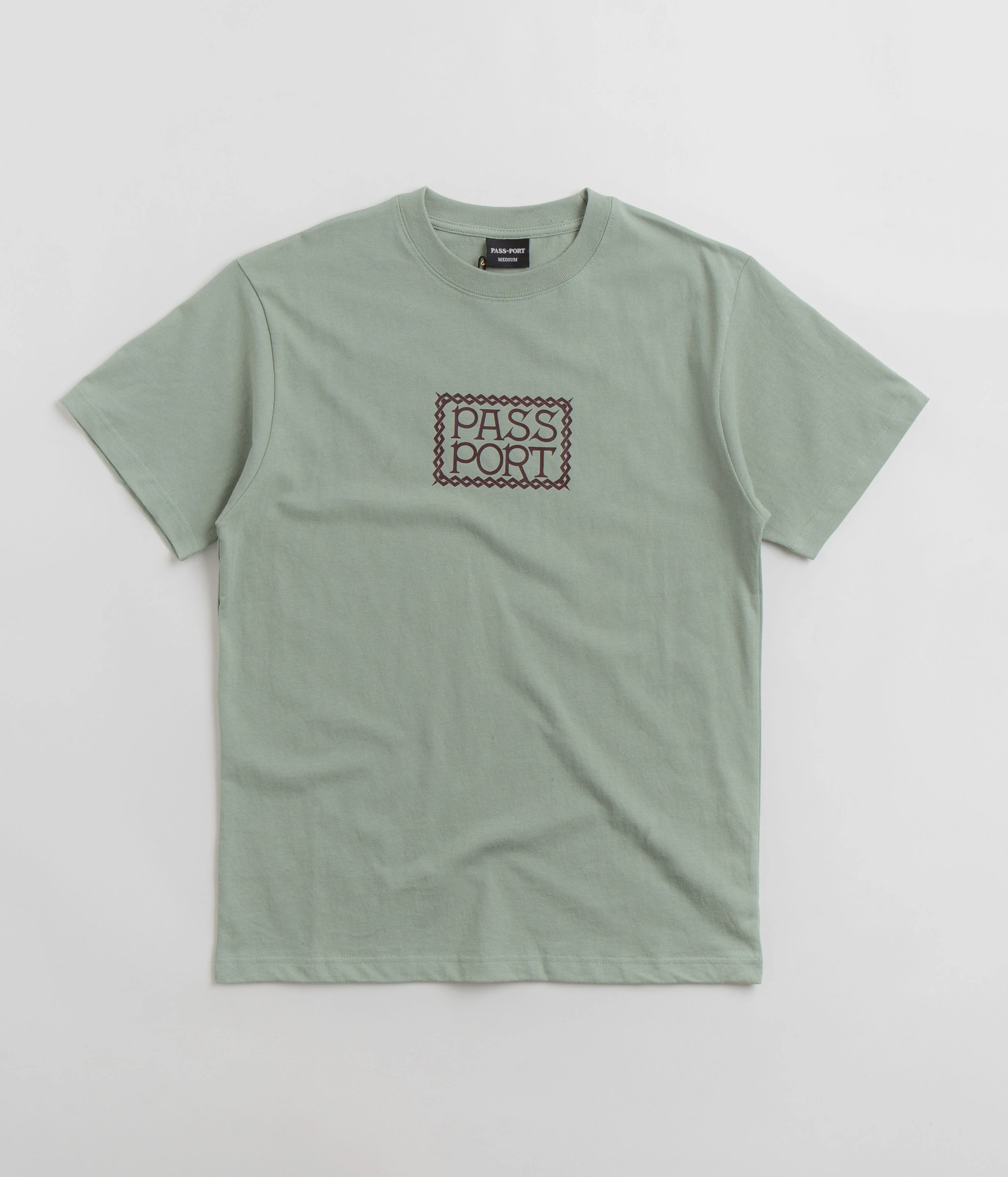 Pass Port Lantana T-Shirt - Stonewash Green - Image 2