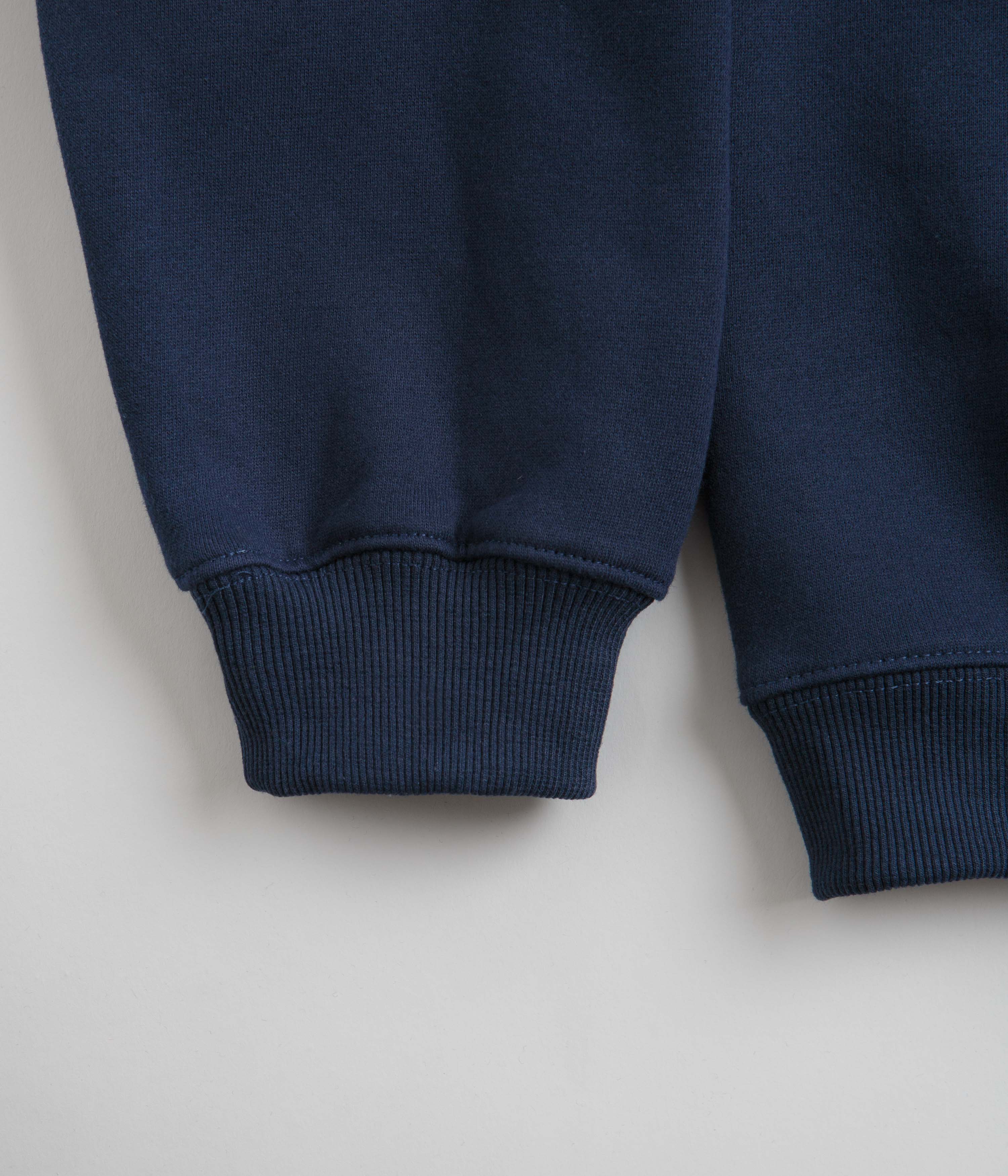 Pass Port Manuscript Crewneck Sweatshirt - Navy - Image 2