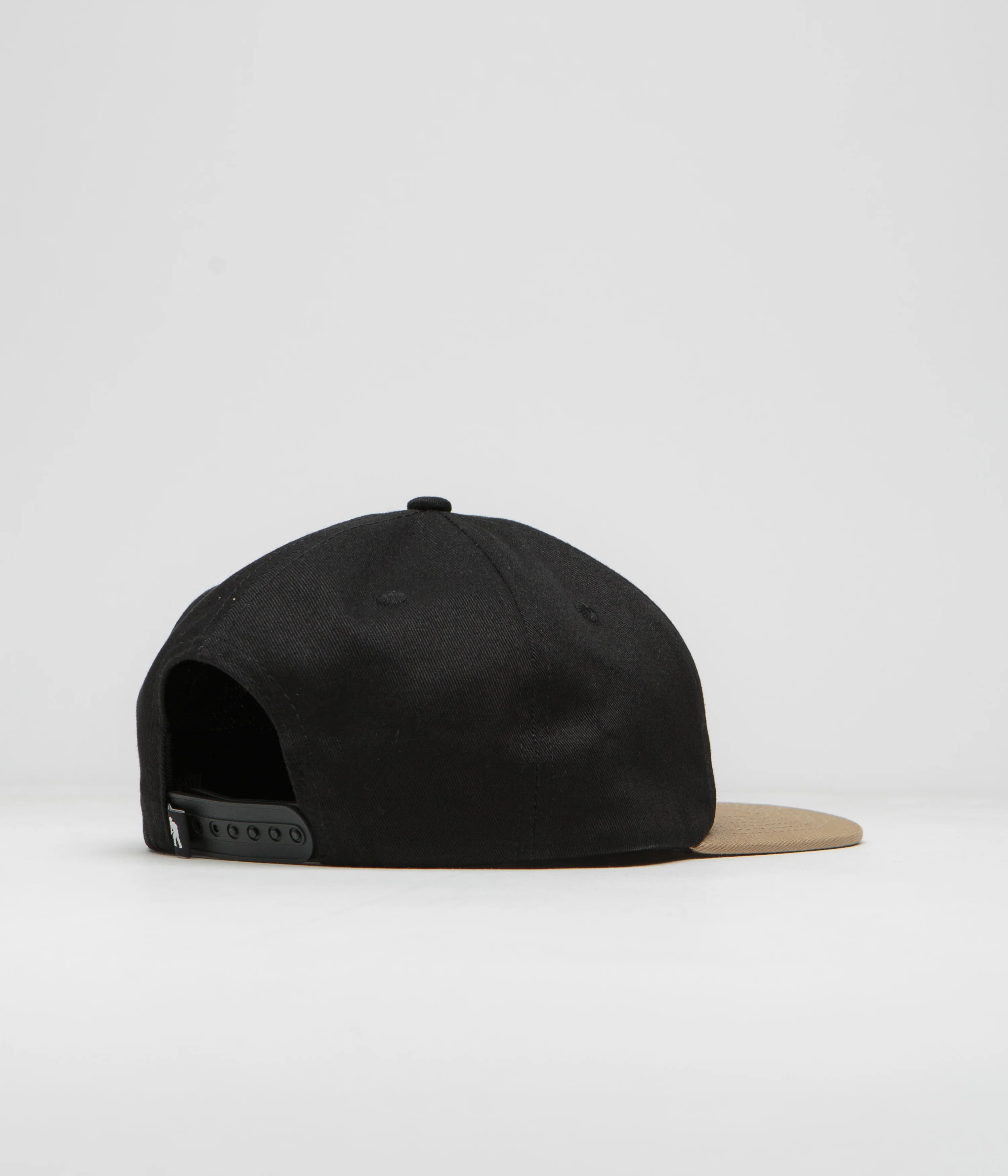 Pass Port Manuscript Workers Cap - Black / Sand - Image 3