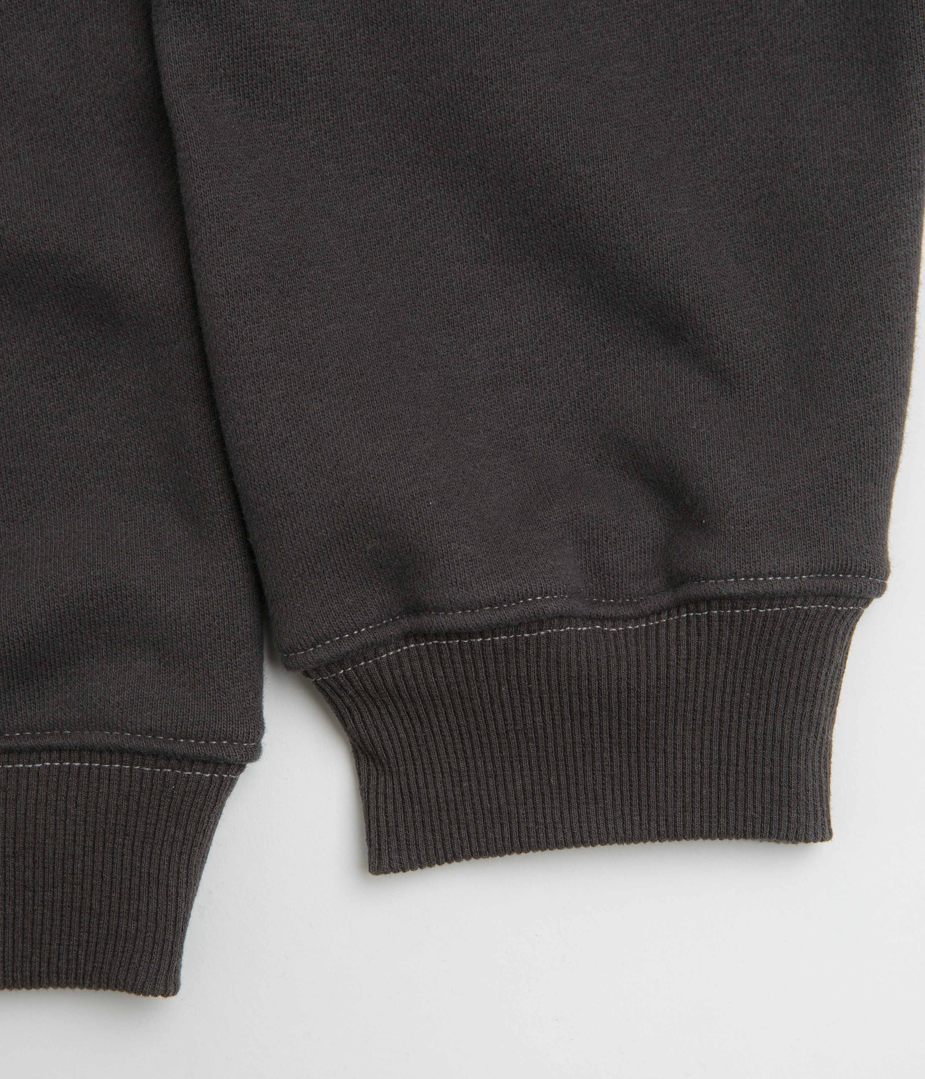 Pass Port Official Organic Fleece Sweatshirt - Vintage Black - Image 4