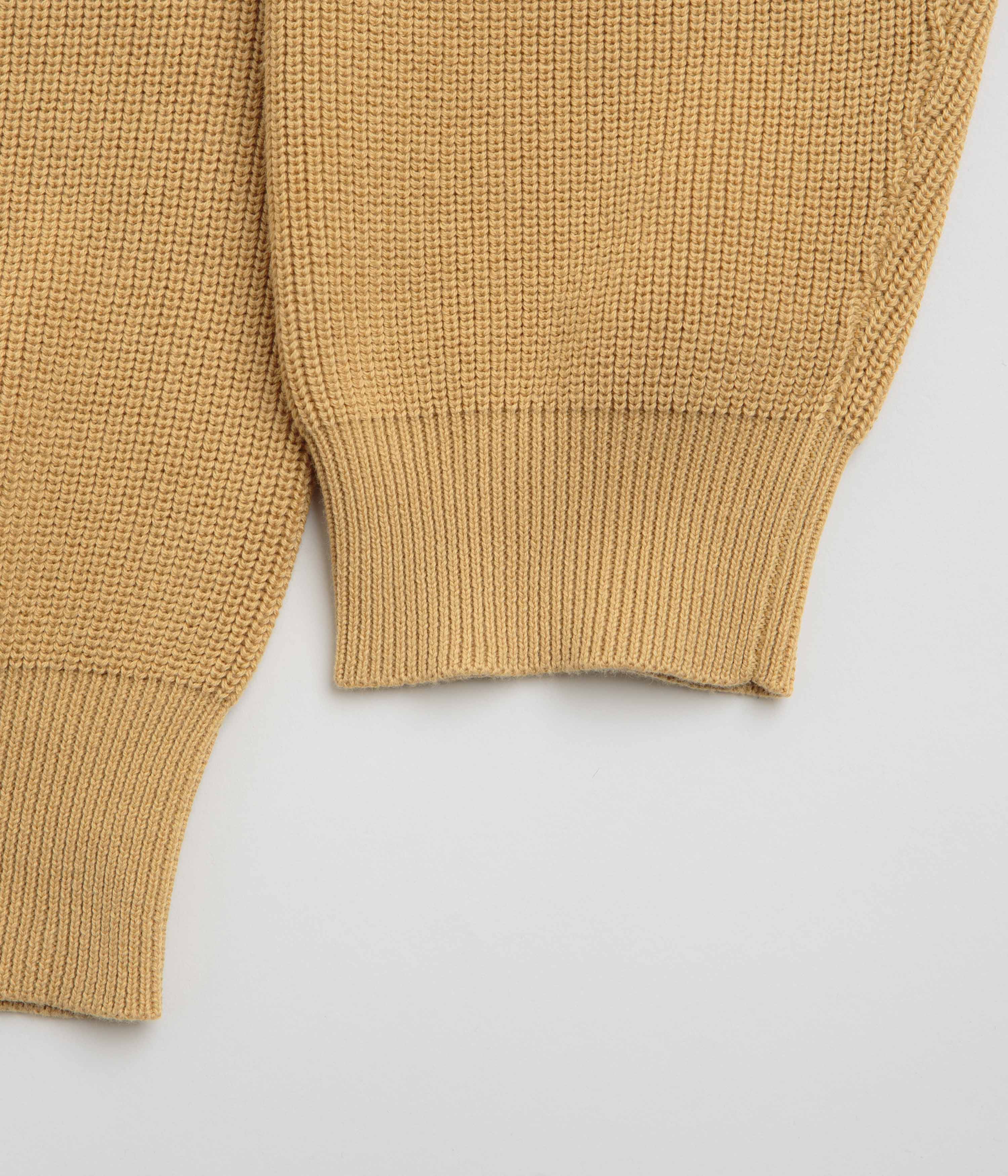 Pass Port Organic Cotton Stripe Knit Sweatshirt - Cream - Image 5