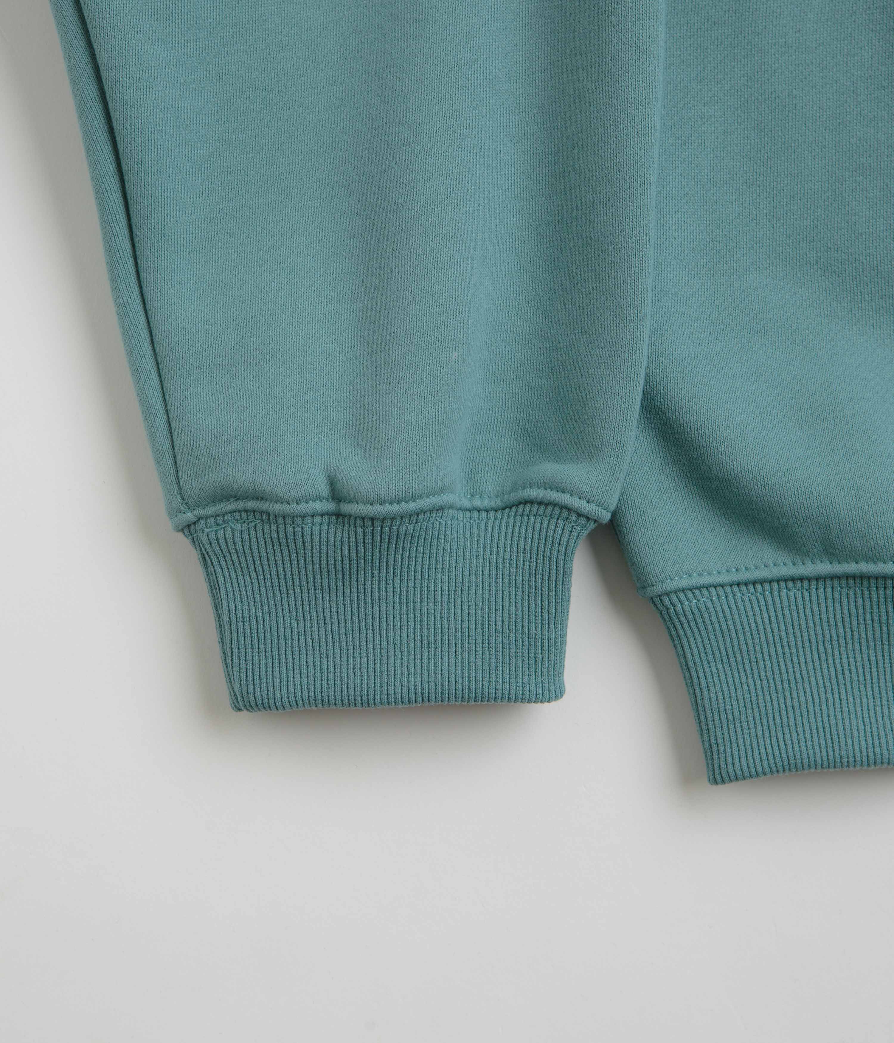 Pass Port Plume Crewneck Sweatshirt - Washed Out Teal - Image 2