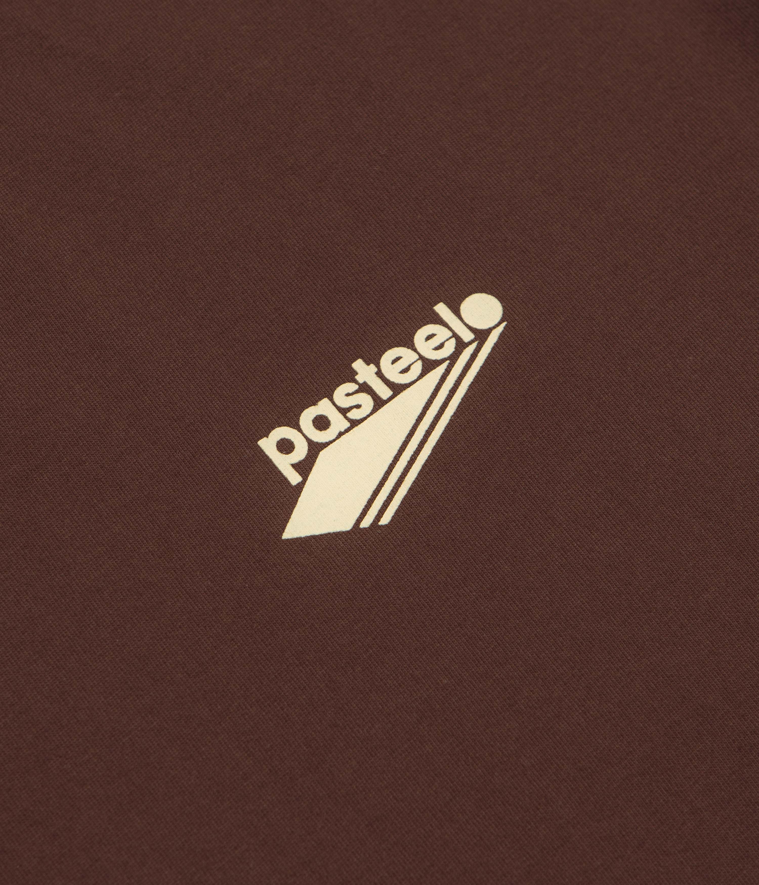 Pasteelo Big Dot T-Shirt - Coffee - Image 5