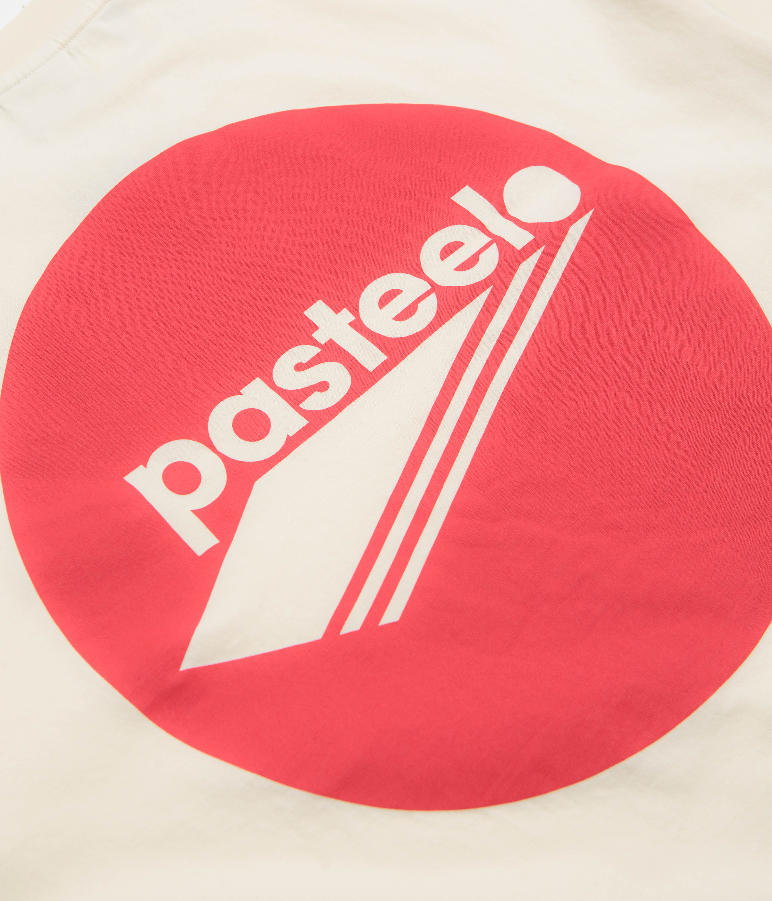 Pasteelo Big Dot T-Shirt - Cream - Image 4