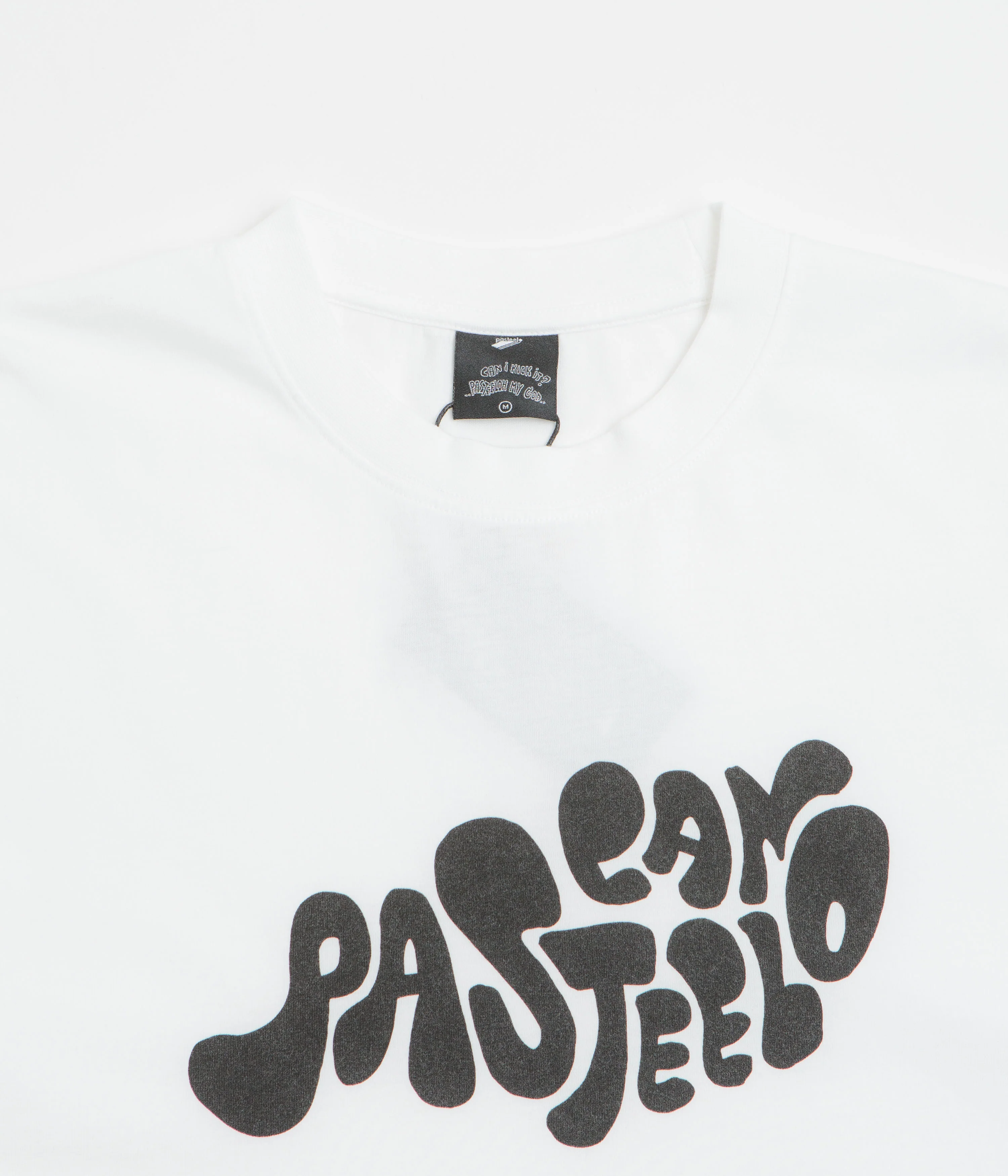 Pasteelo Can Script T-Shirt - White - Image 2