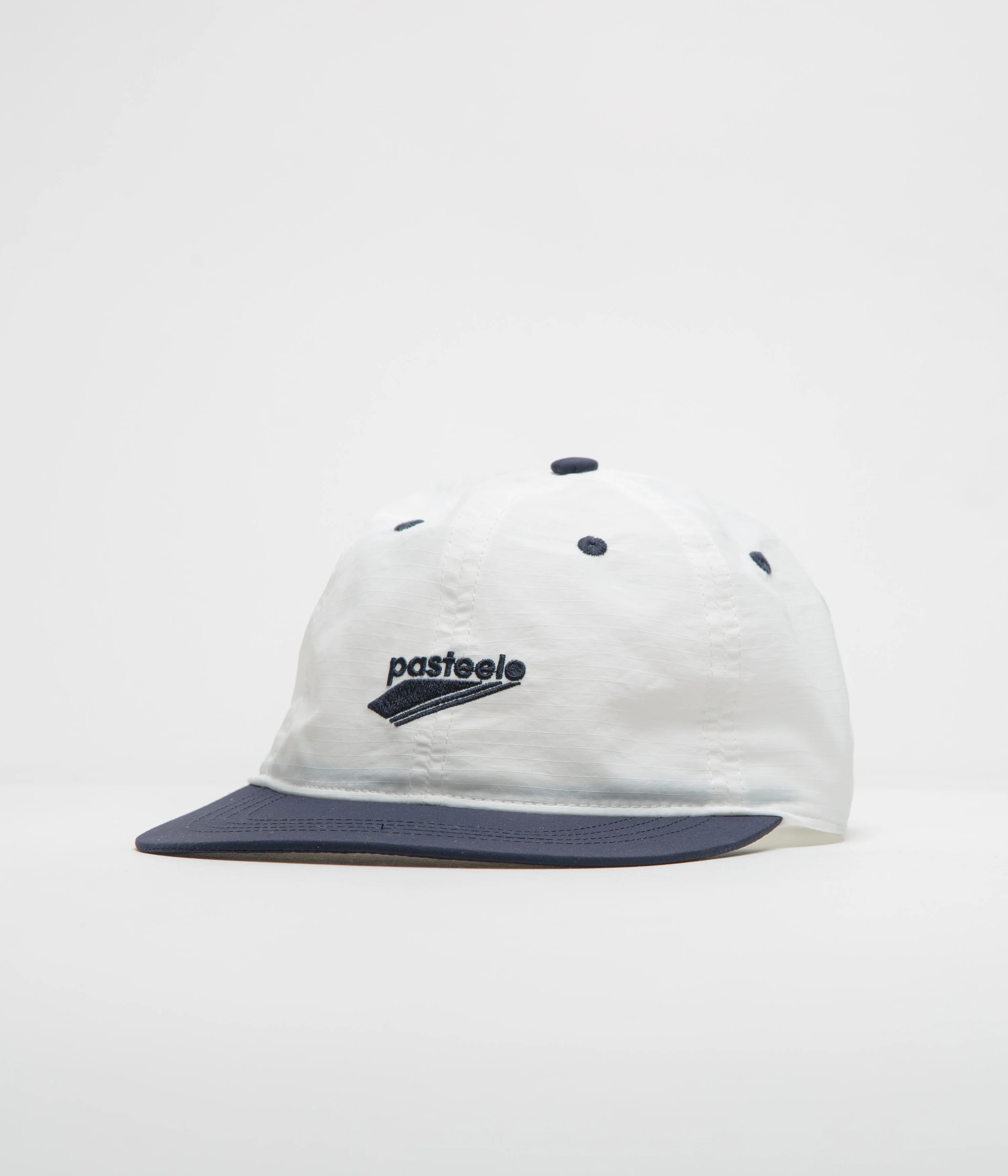 Pasteelo Contrast Cap - White / Navy