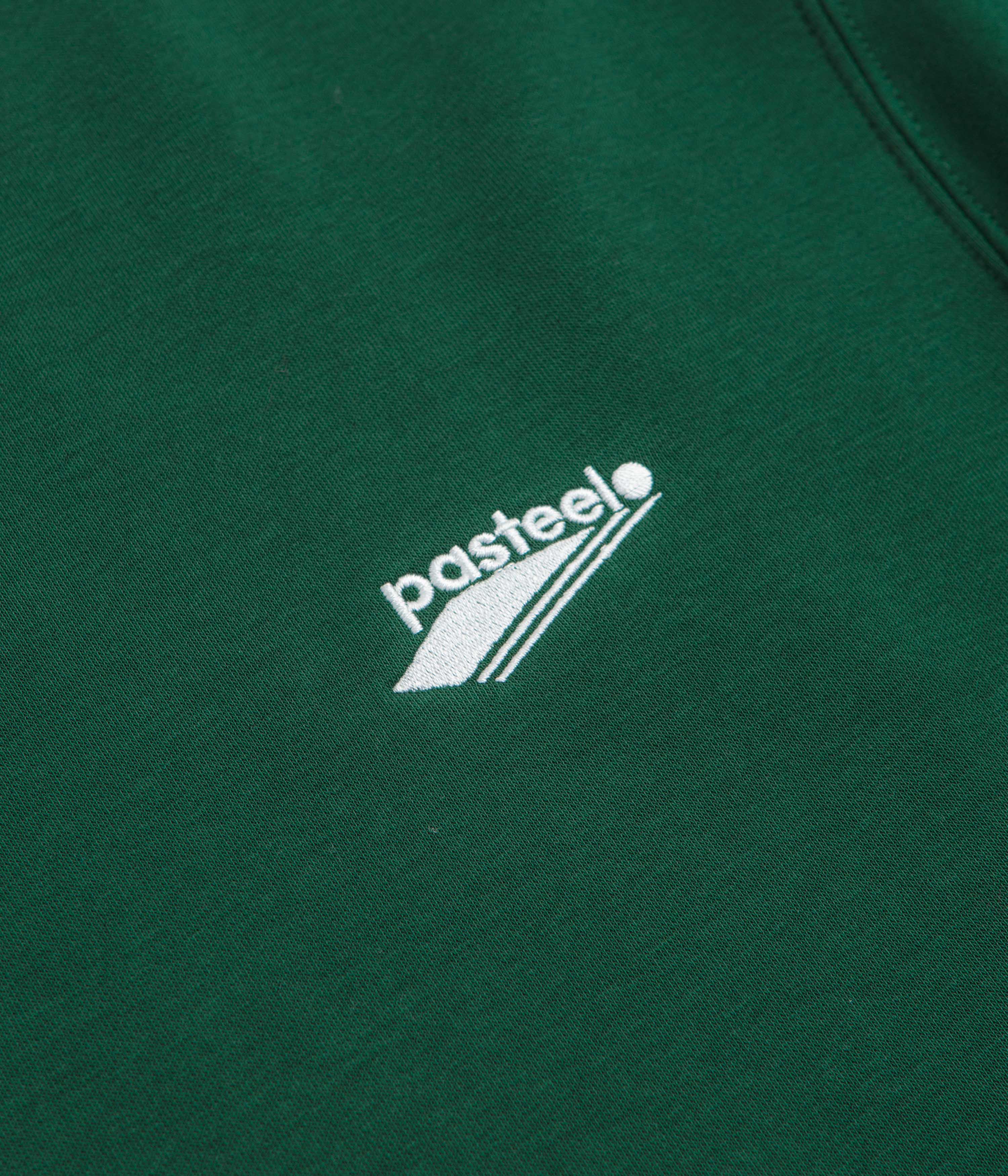 Pasteelo Embroidered O.G. Crewneck Sweatshirt - Dark Forest - Image 3
