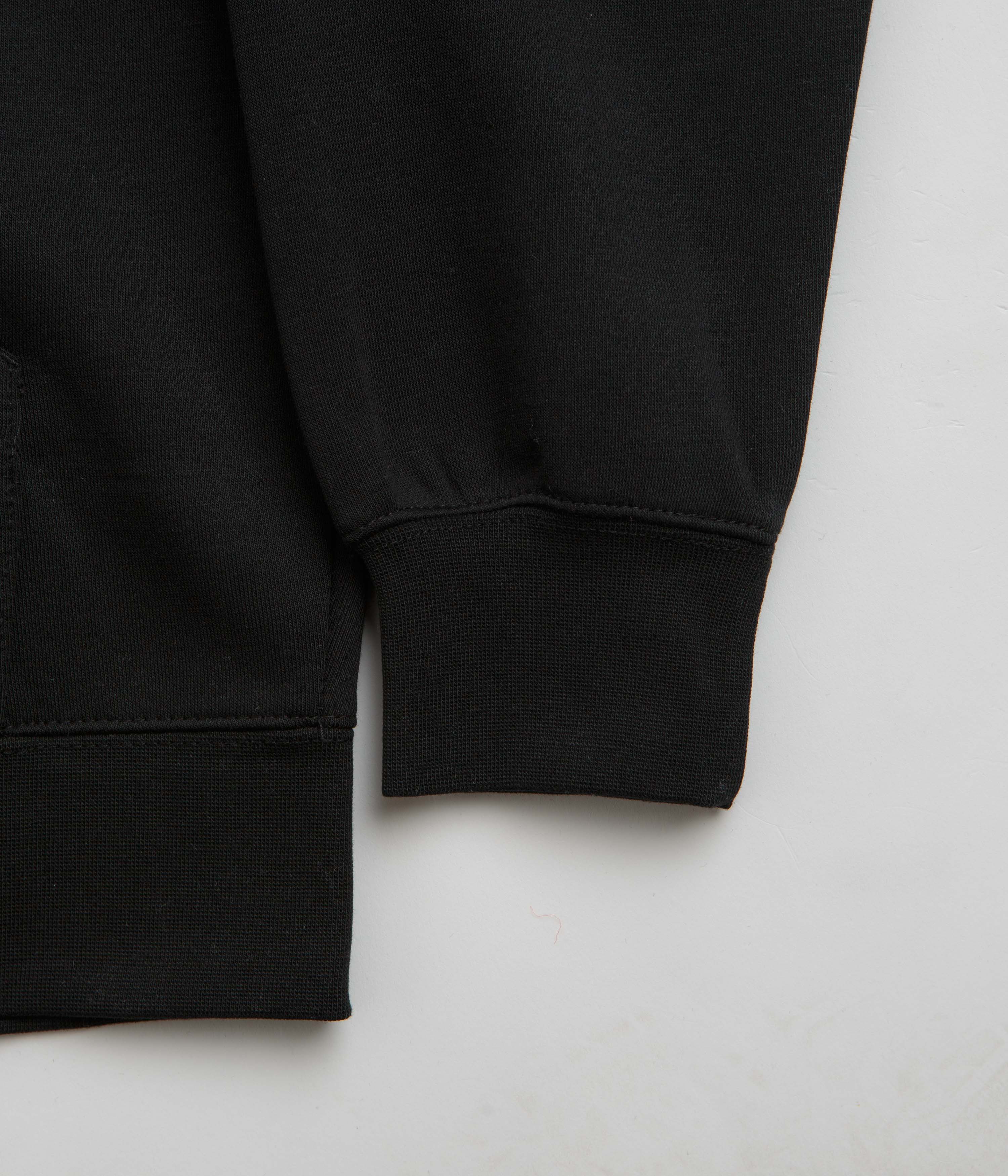 Pasteelo Embroidered O.G. Zip Hoodie - Black - Image 5