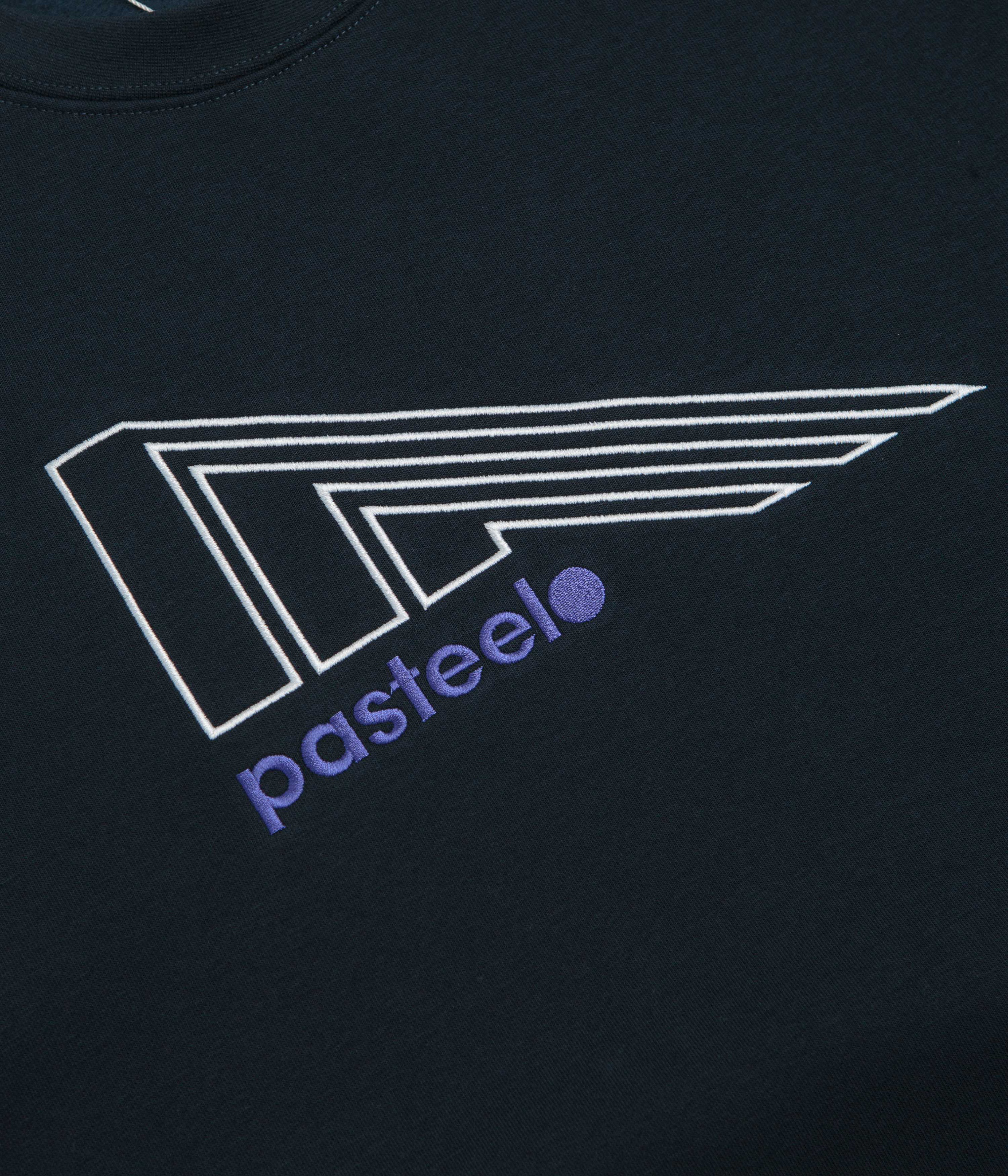Pasteelo Flag Crewneck Sweatshirt - Navy - Image 3