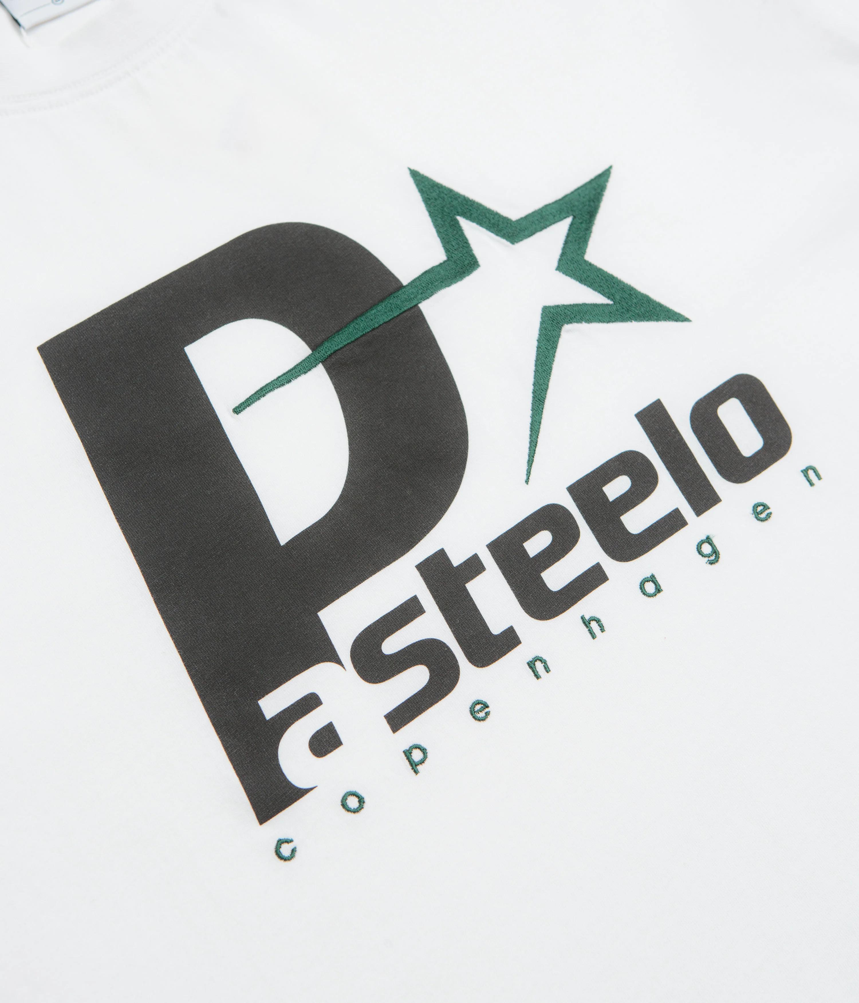 Pasteelo P Steelo T-Shirt - White / Black - Image 3