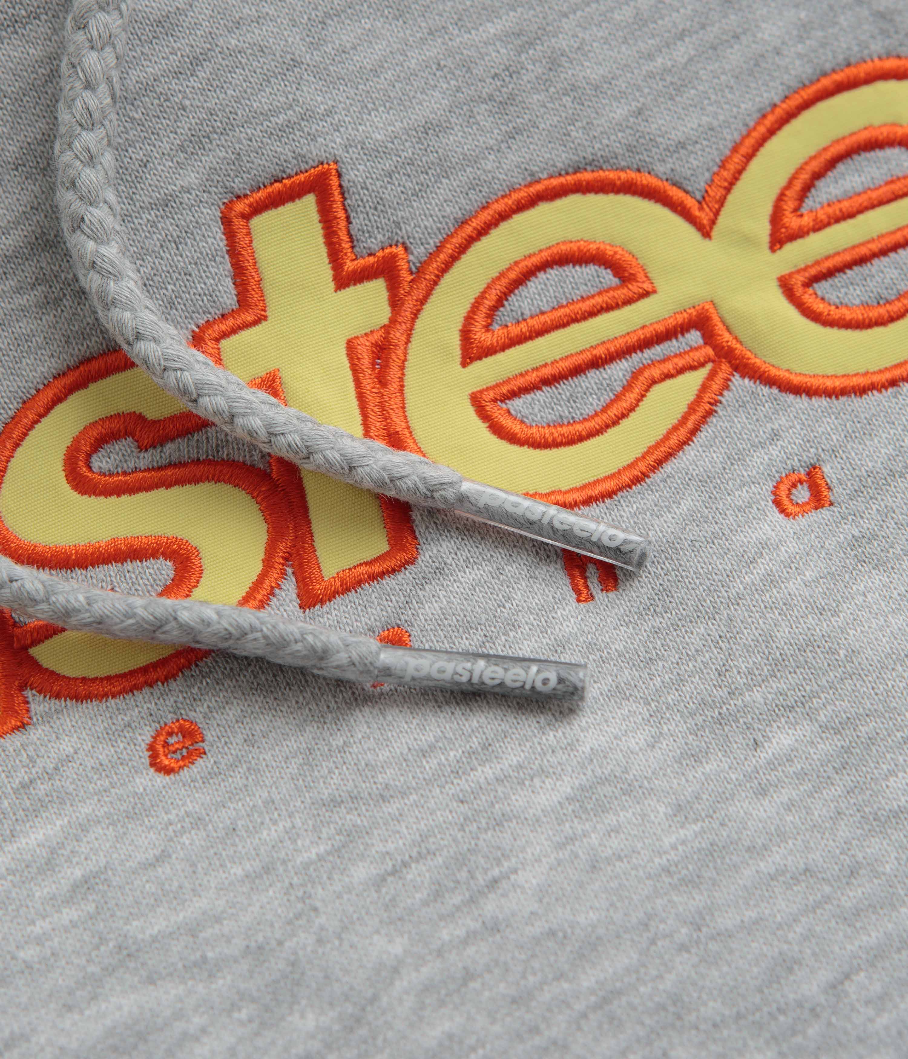 Pasteelo Race Hoodie - Heather Grey - Image 4