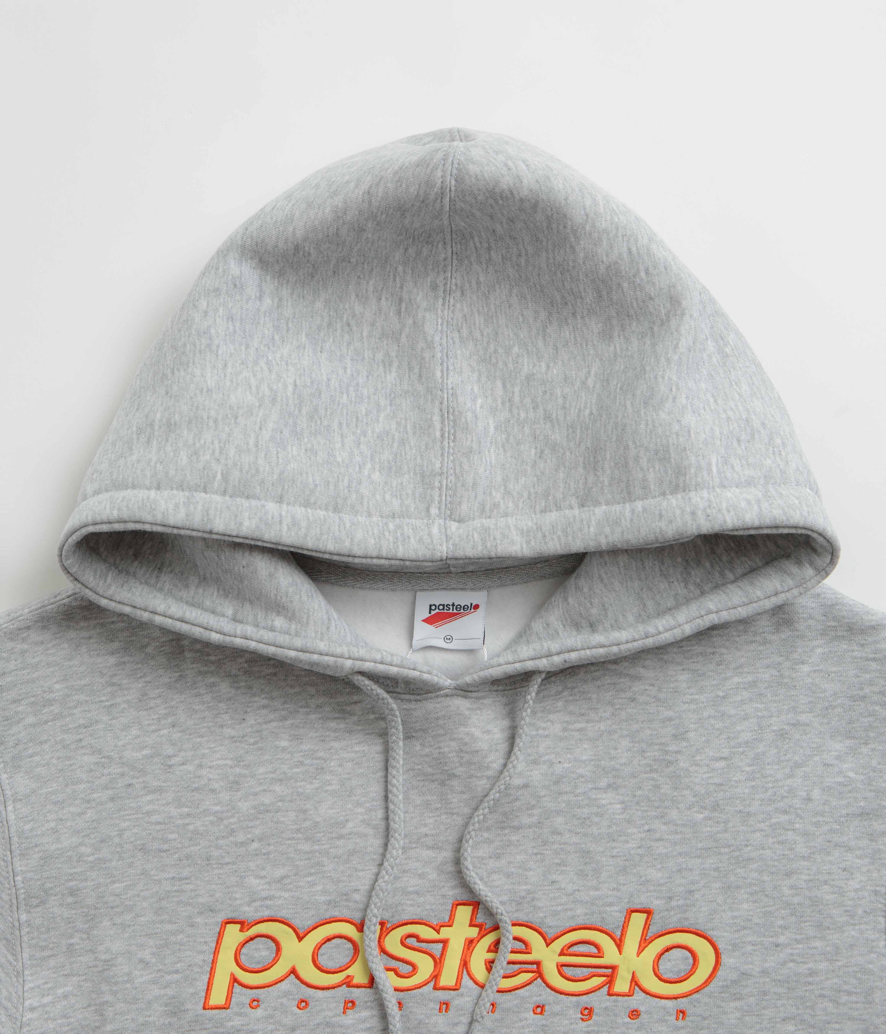 Pasteelo Race Hoodie - Heather Grey - Image 6