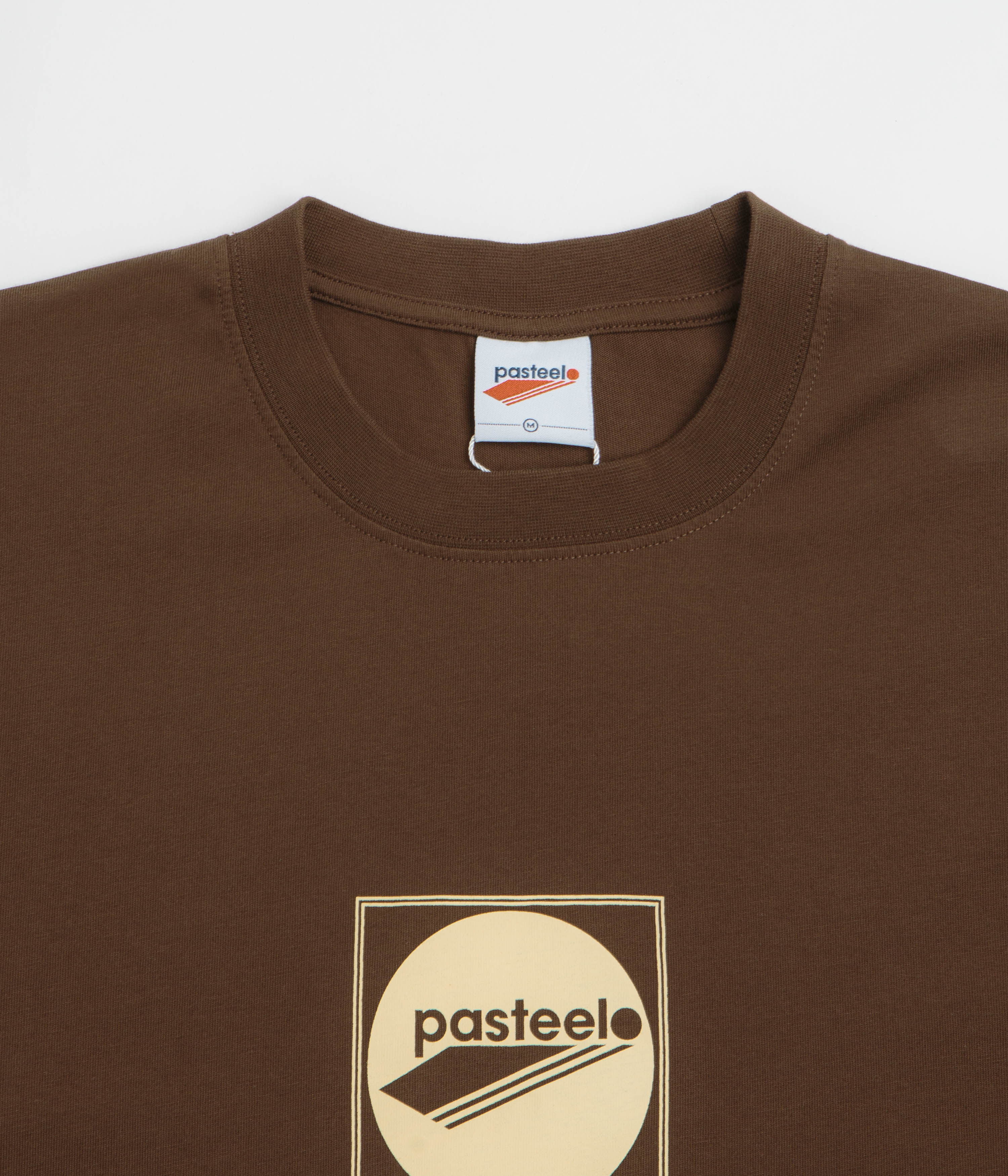 Pasteelo Records T-Shirt - Coffee - Image 2