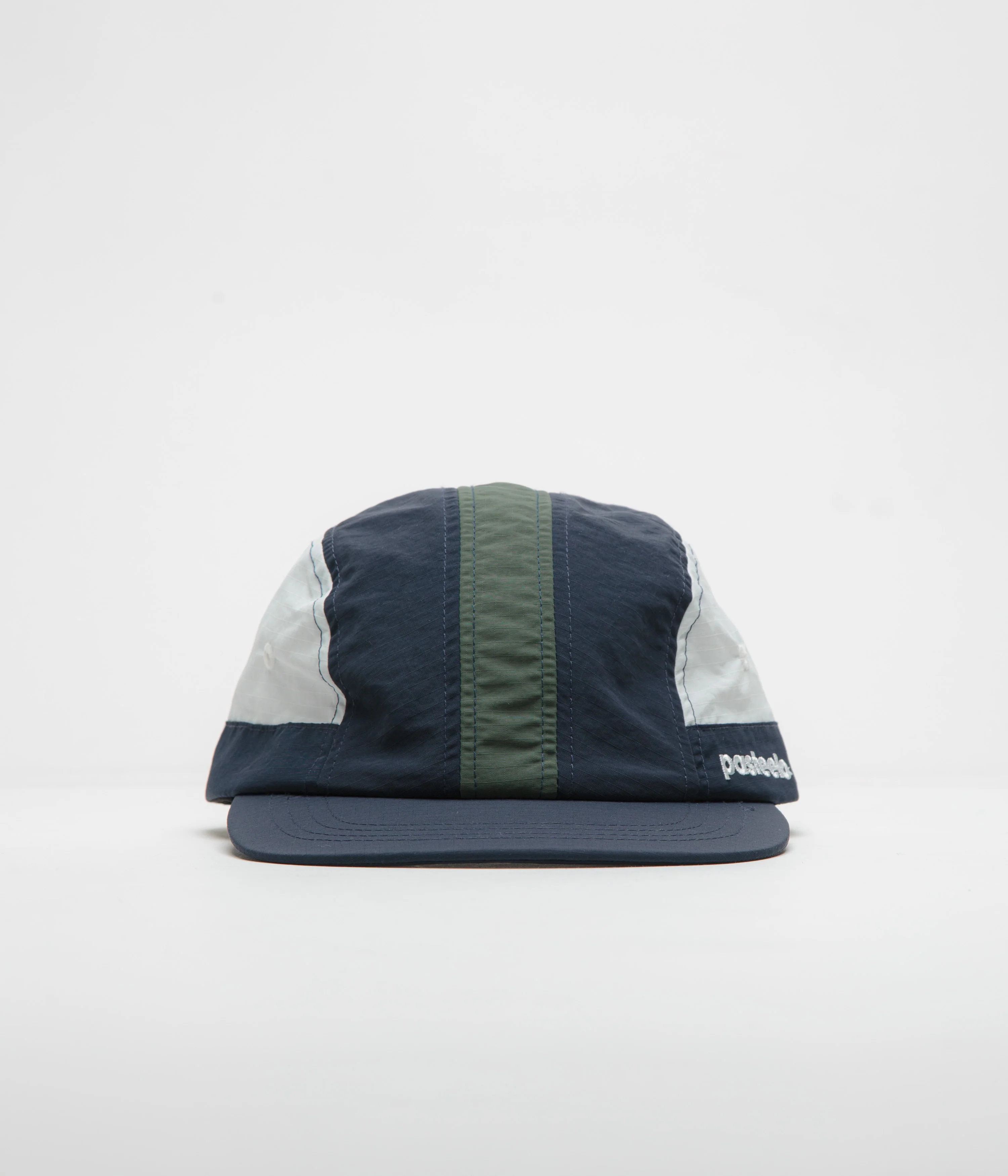 Pasteelo Stripe Cap - Navy / White / Dark Teal - Image 2