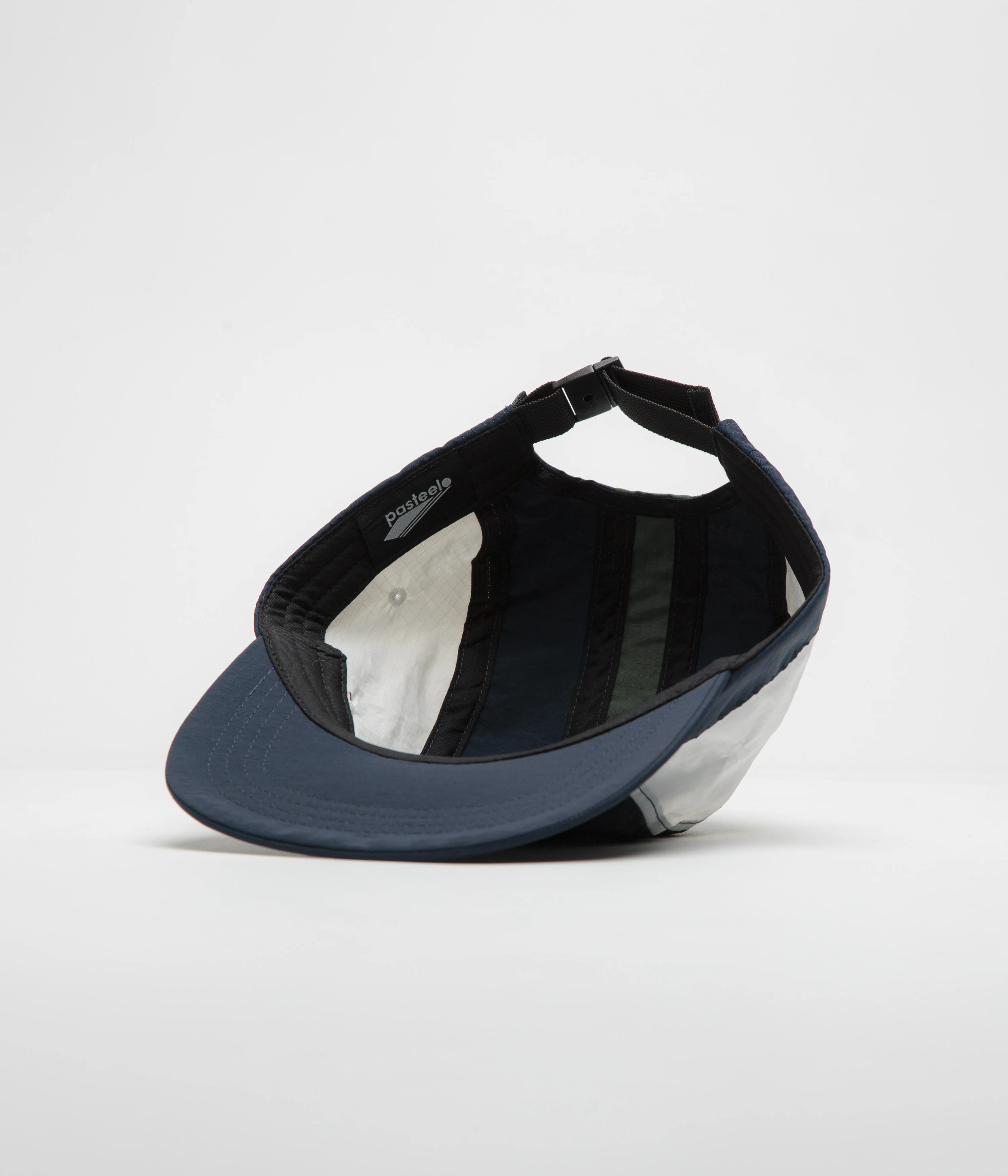 Pasteelo Stripe Cap - Navy / White / Dark Teal - Image 4