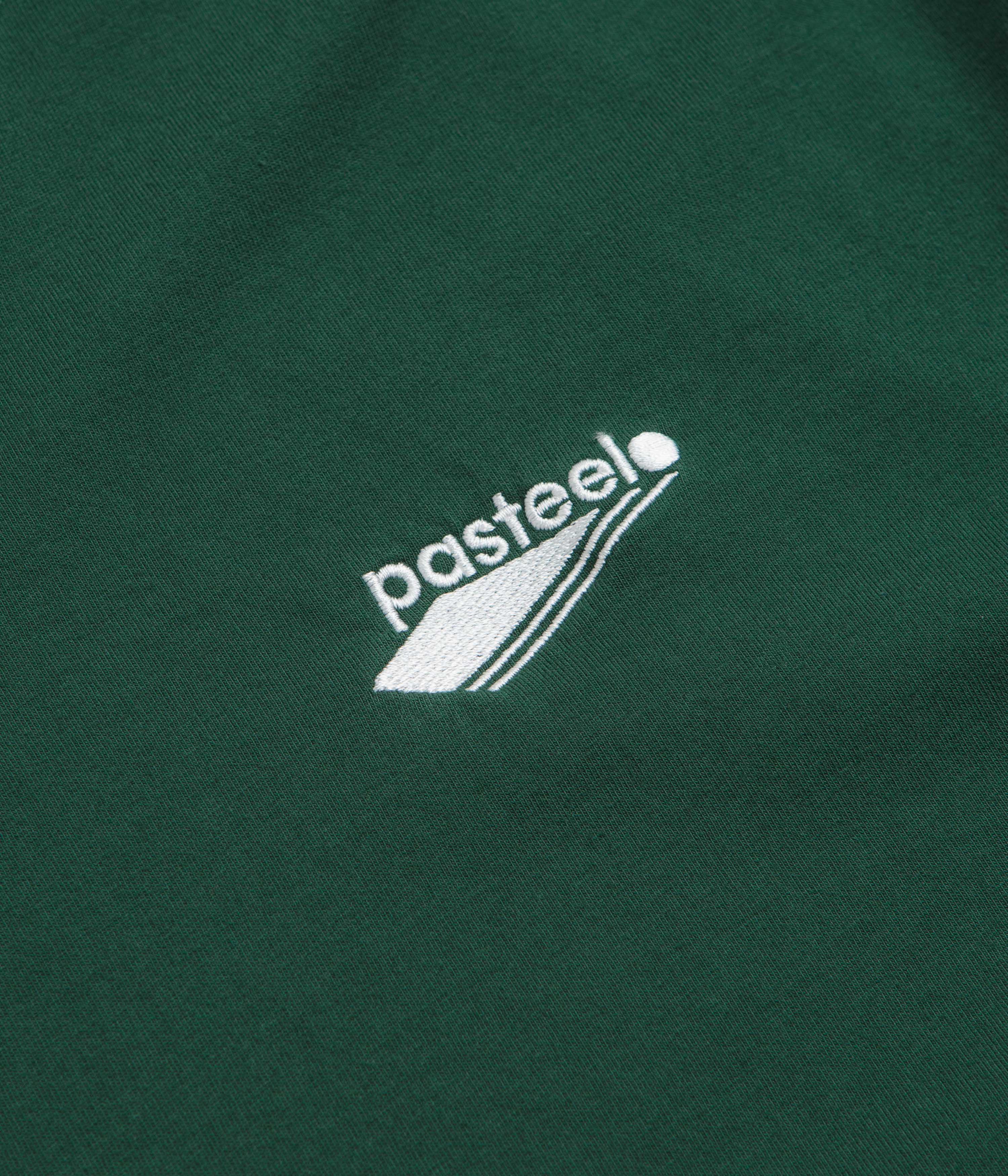 Pasteelo Tonal Embroidered O.G. T-Shirt - Dark Forest - Image 3