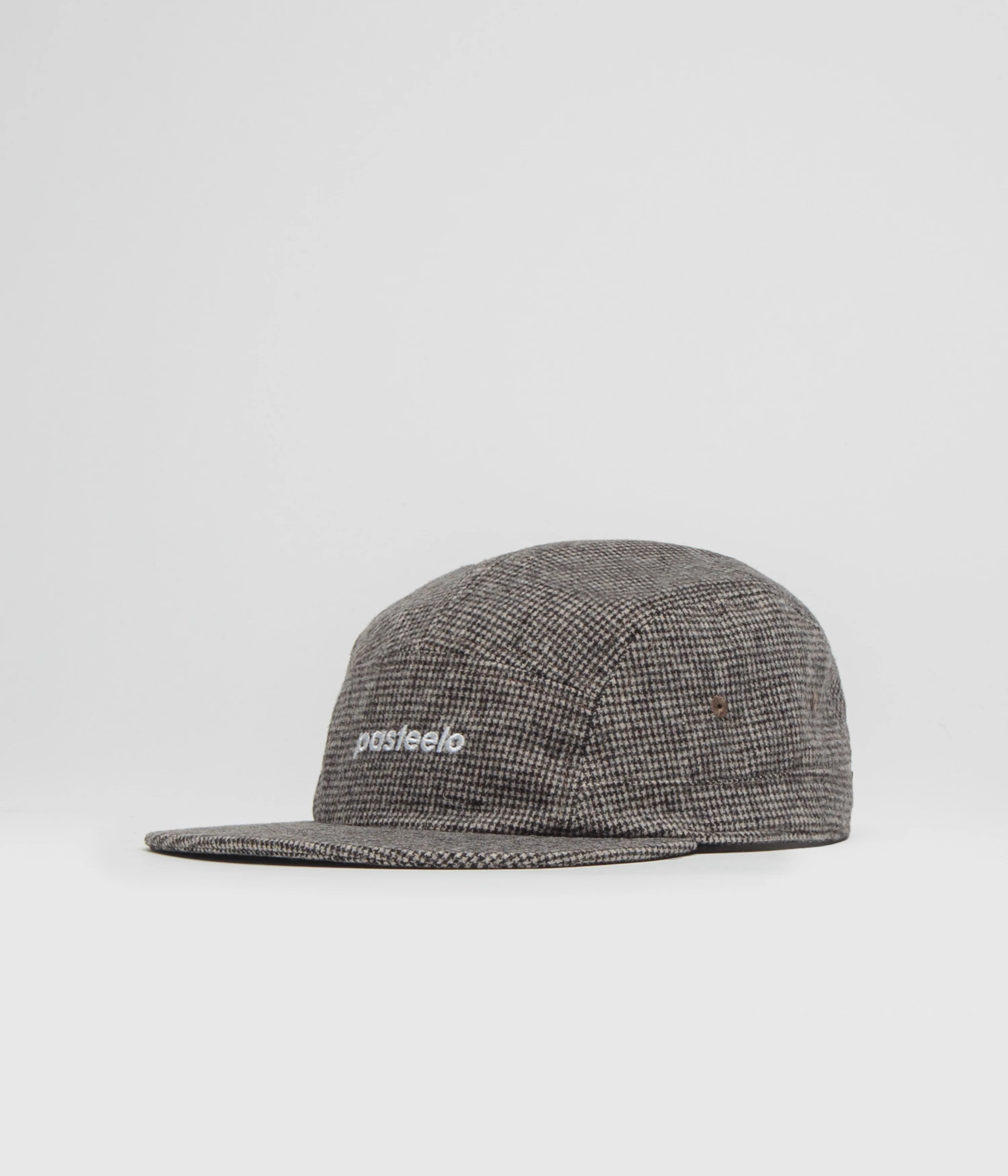Pasteelo Wool Blend Cap - Micro Check