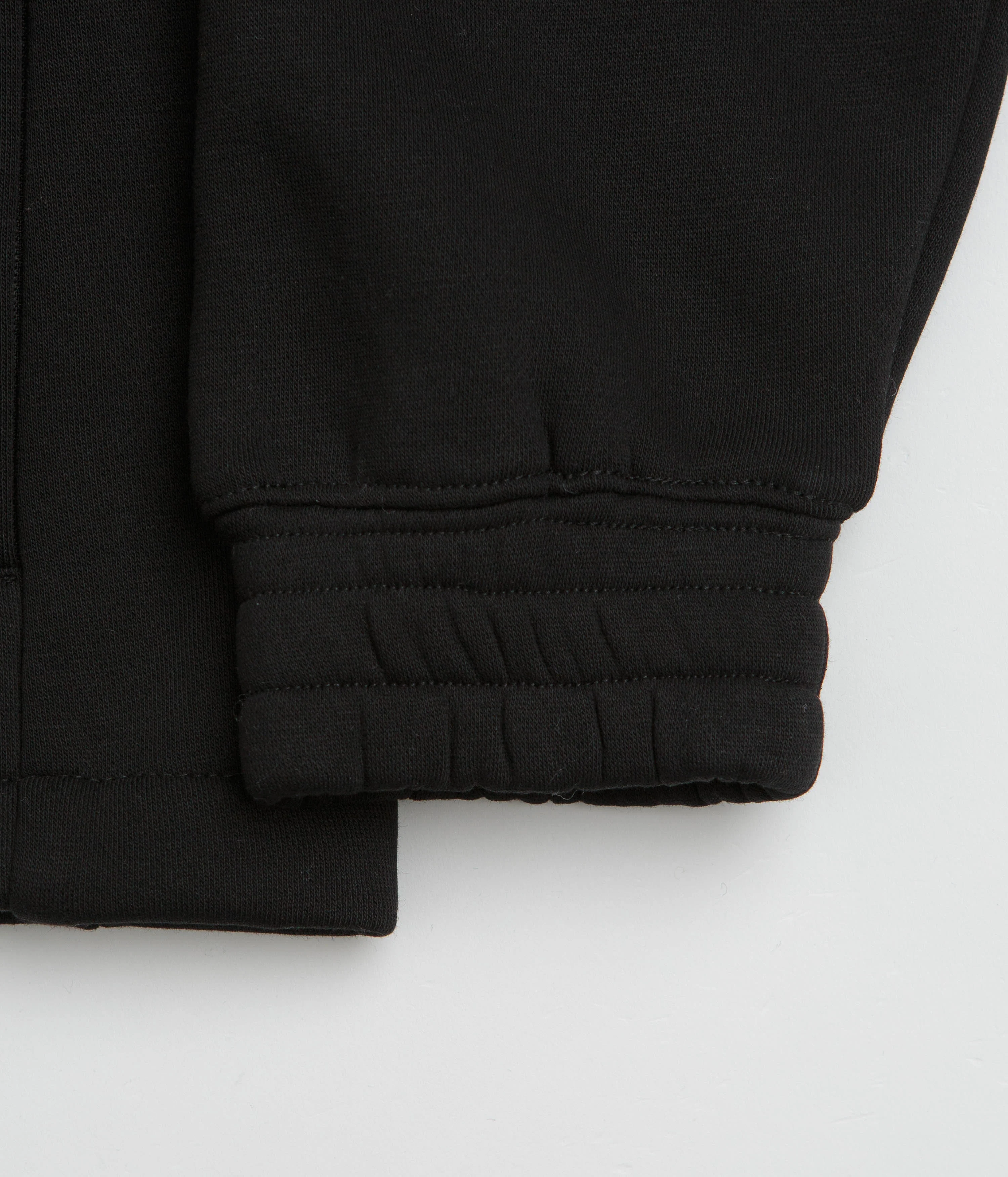Pasteelo Zip Up Trainer Sweatshirt - Black - Image 9