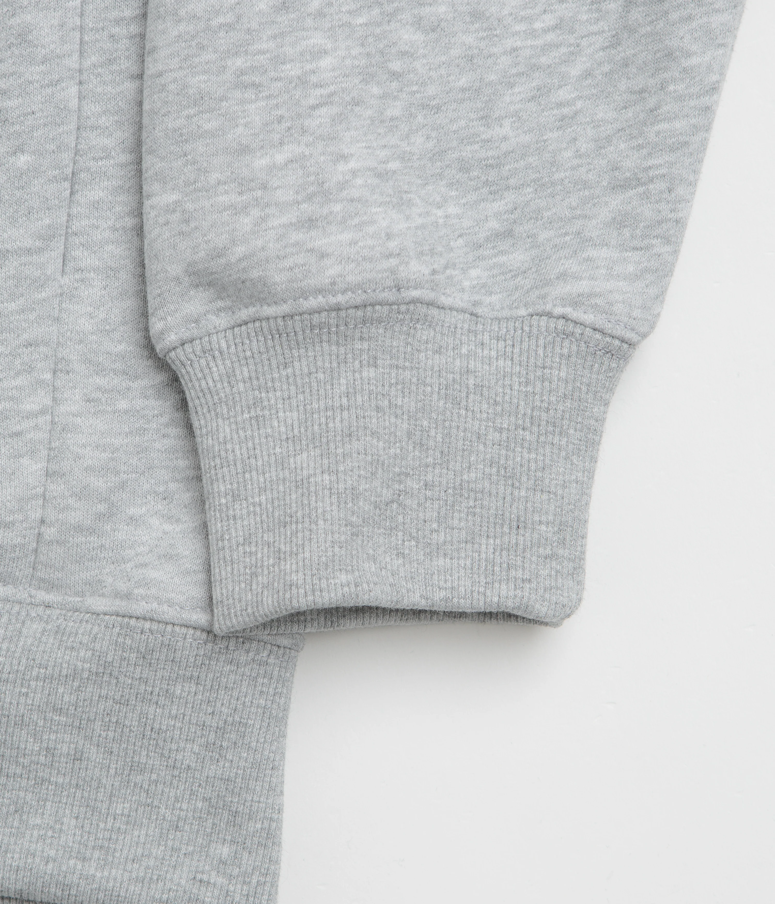 Pasteelo Zip Up Trainer Sweatshirt - Heather Grey - Image 8