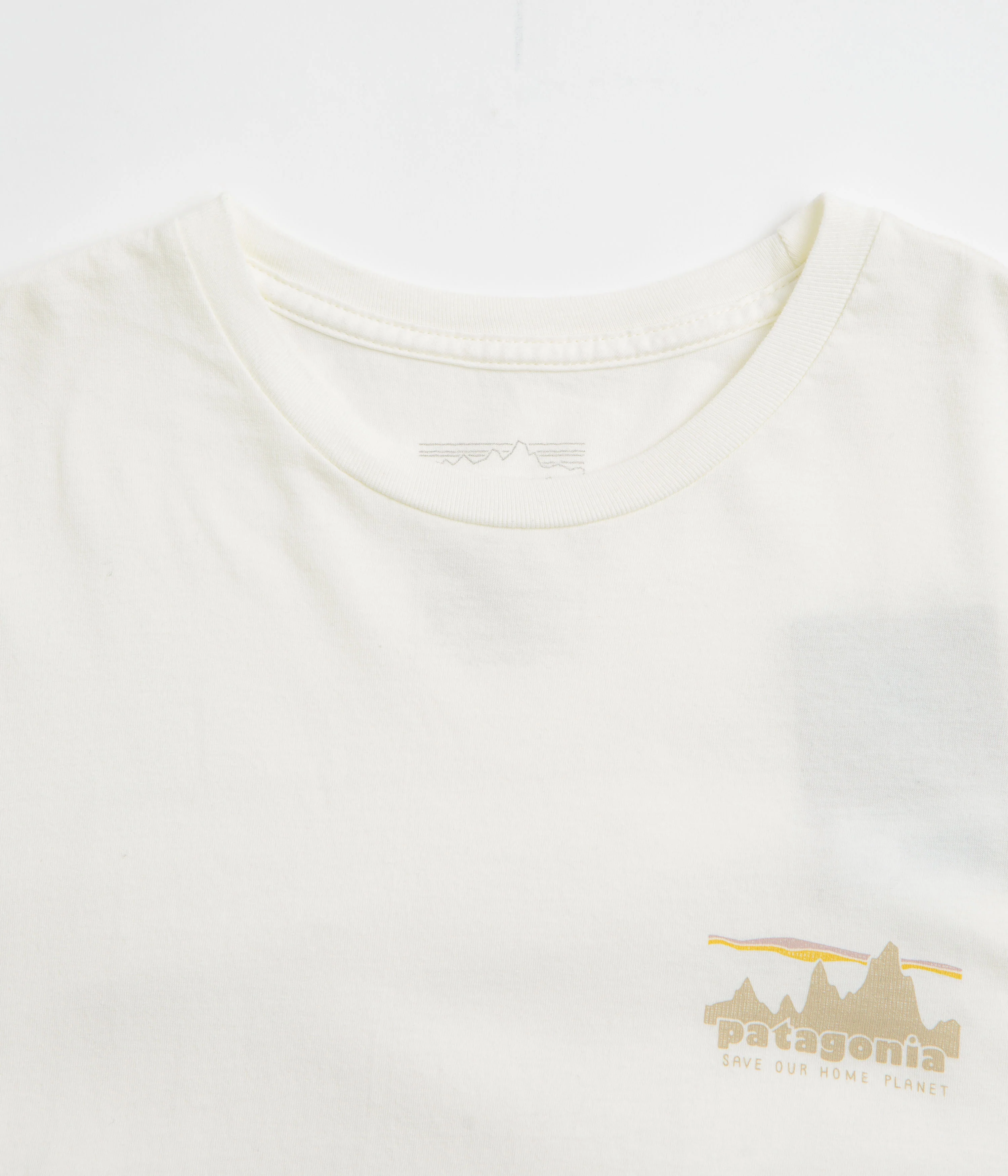 Patagonia 73 Skyline Organic T-Shirt - Birch White - Image 4