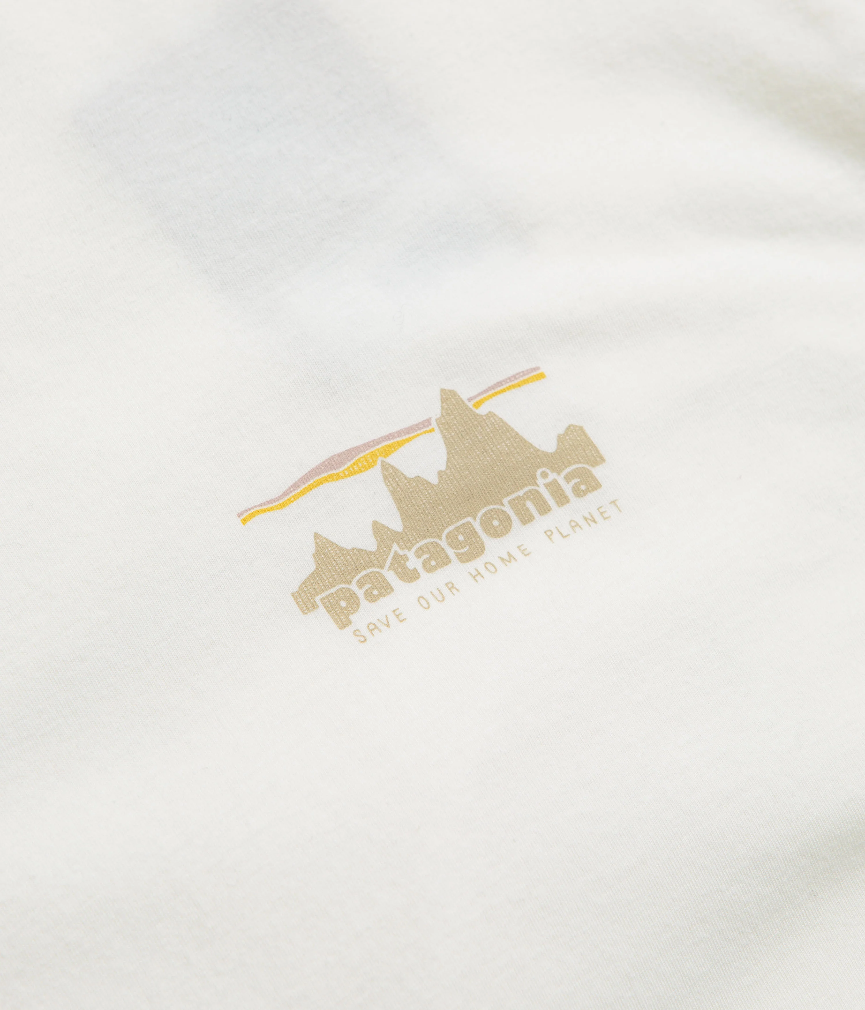 Patagonia 73 Skyline Organic T-Shirt - Birch White - Image 5