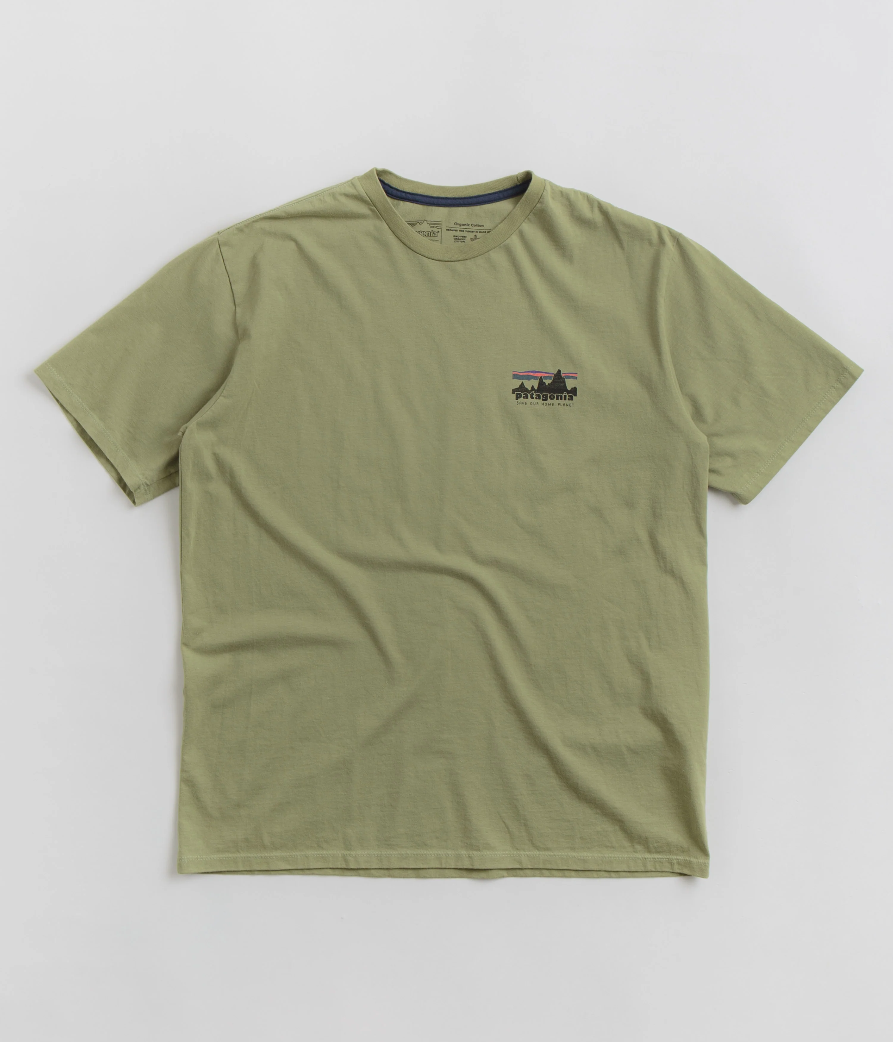 Patagonia 73 Skyline Organic T-Shirt - Buckhorn Green - Image 2