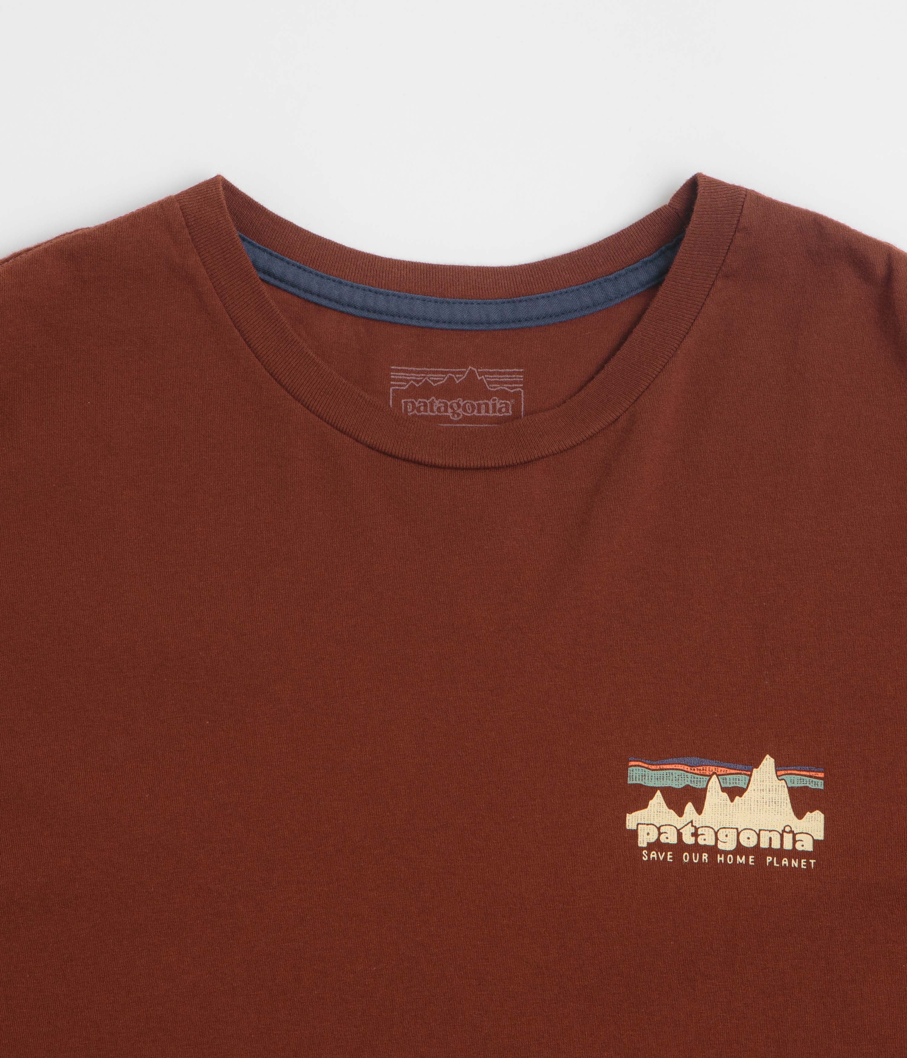 Patagonia 73 Skyline Organic T-Shirt - Dried Vanilla - Image 3