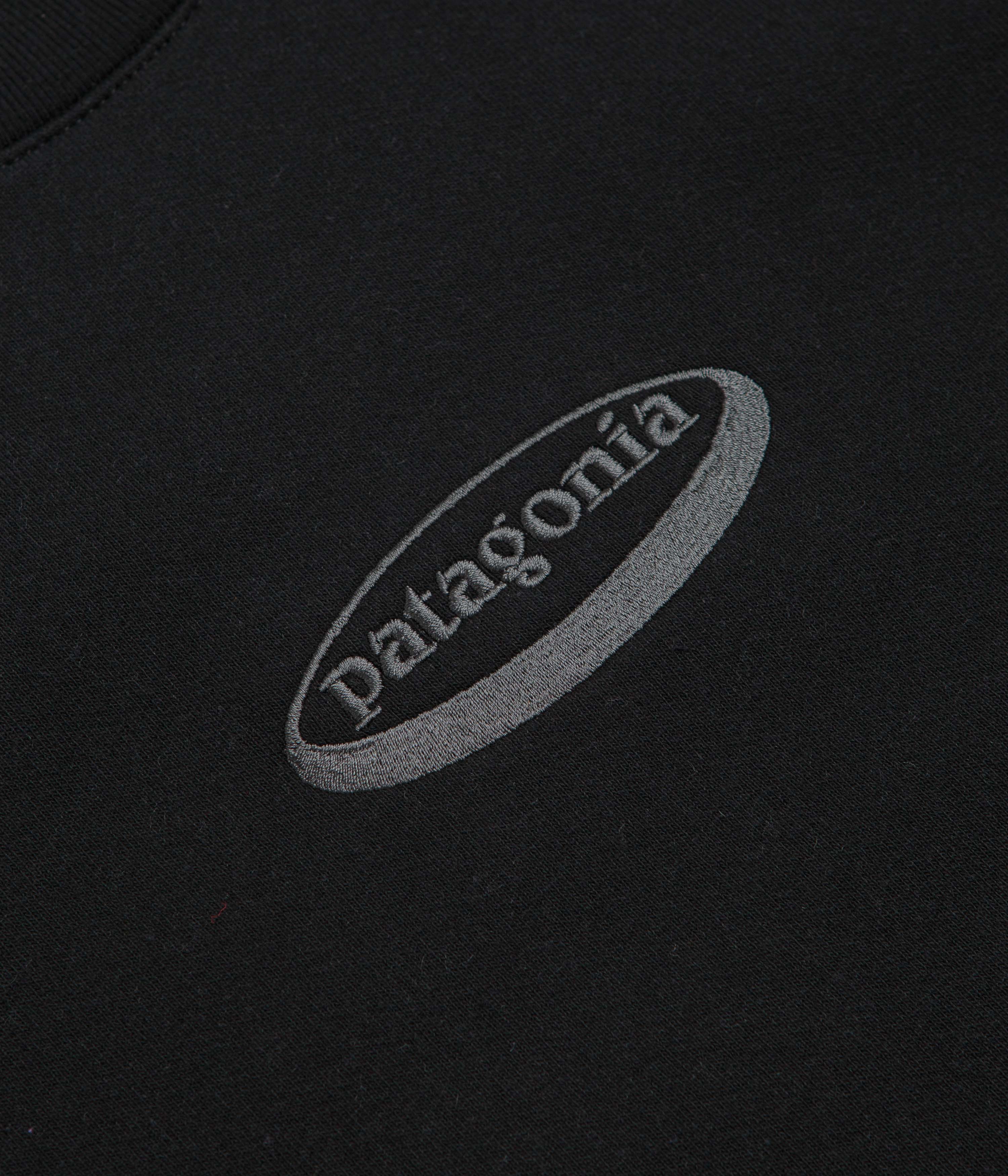 Patagonia 95 Oval Logo Uprisal Crewneck Sweatshirt - Black - Image 3