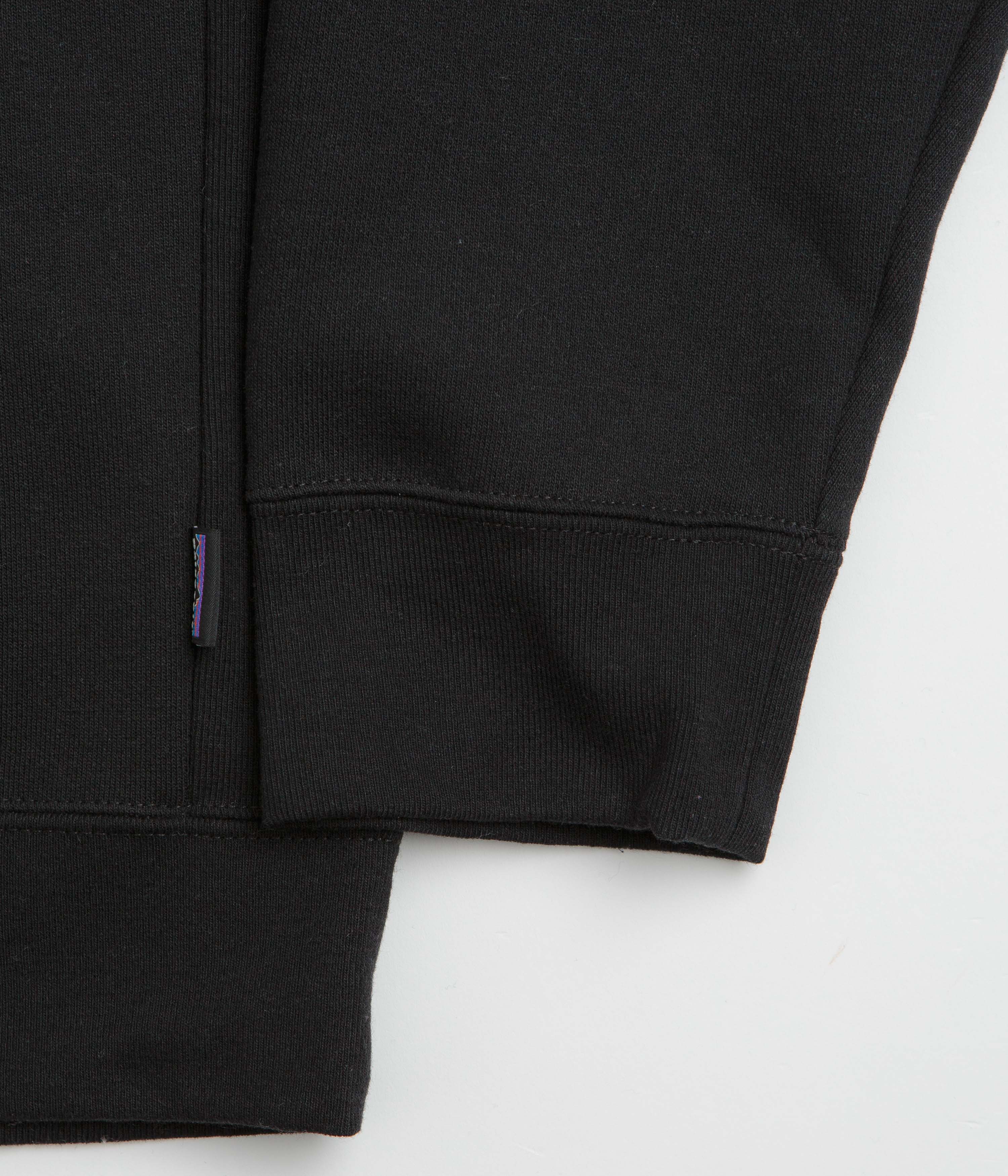 Patagonia 95 Oval Logo Uprisal Crewneck Sweatshirt - Black - Image 4