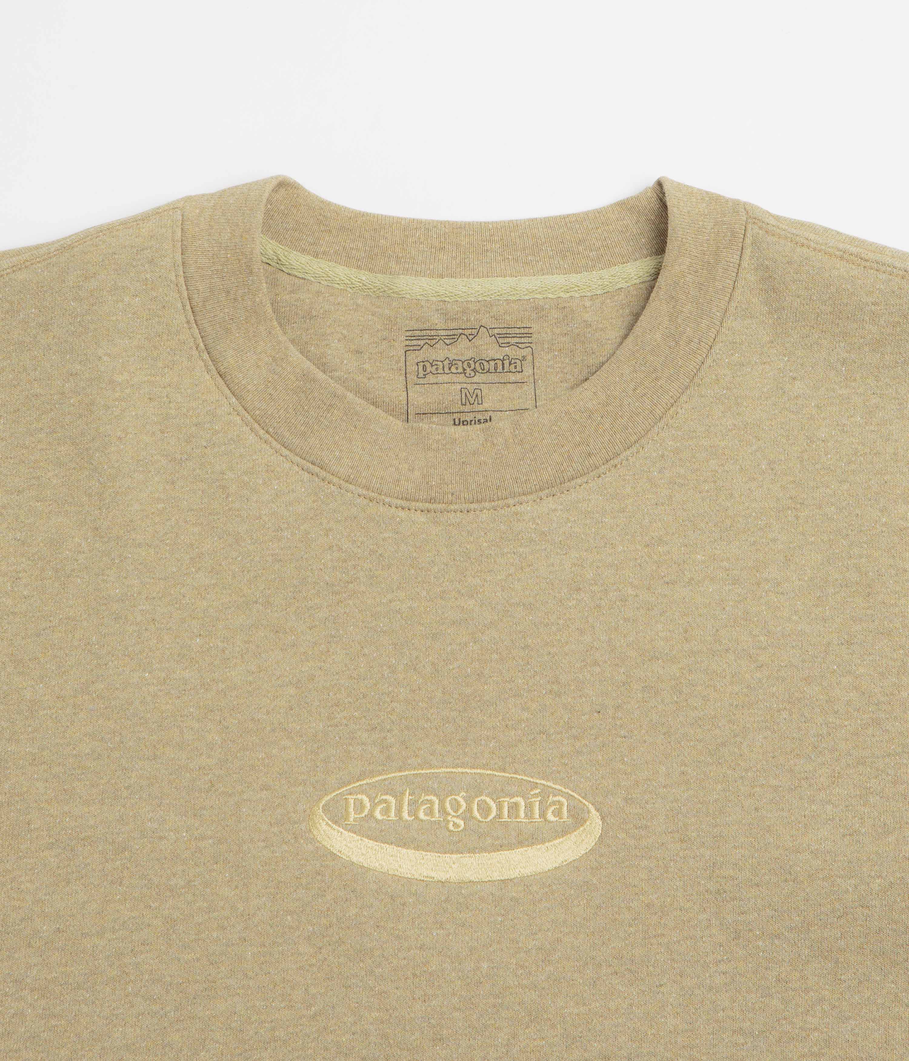 Patagonia 95 Oval Logo Uprisal Crewneck Sweatshirt - Bobcat Brown - Image 2