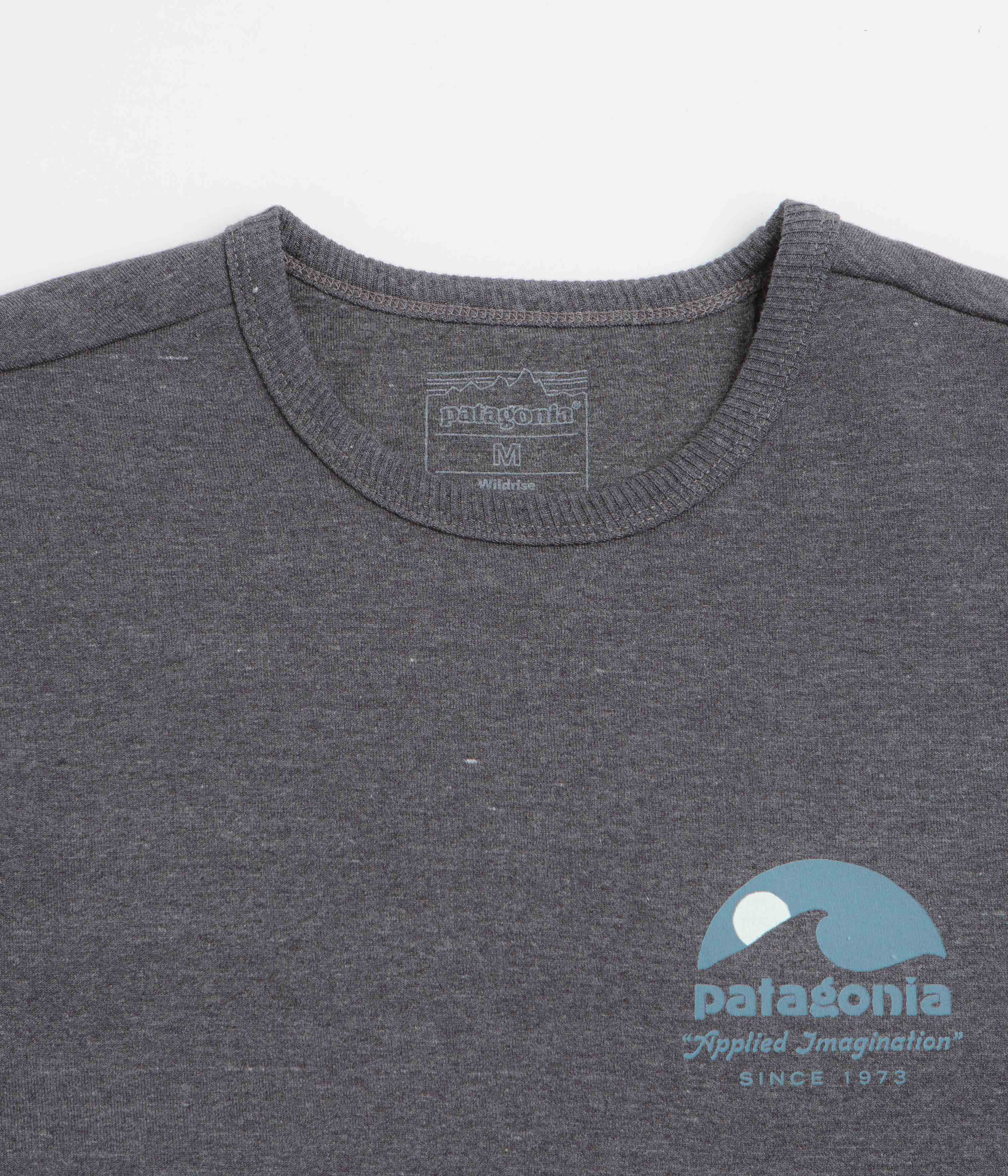 Patagonia Applied Imagination Wildrise Crewneck Sweatshirt - Ink Black - Image 3