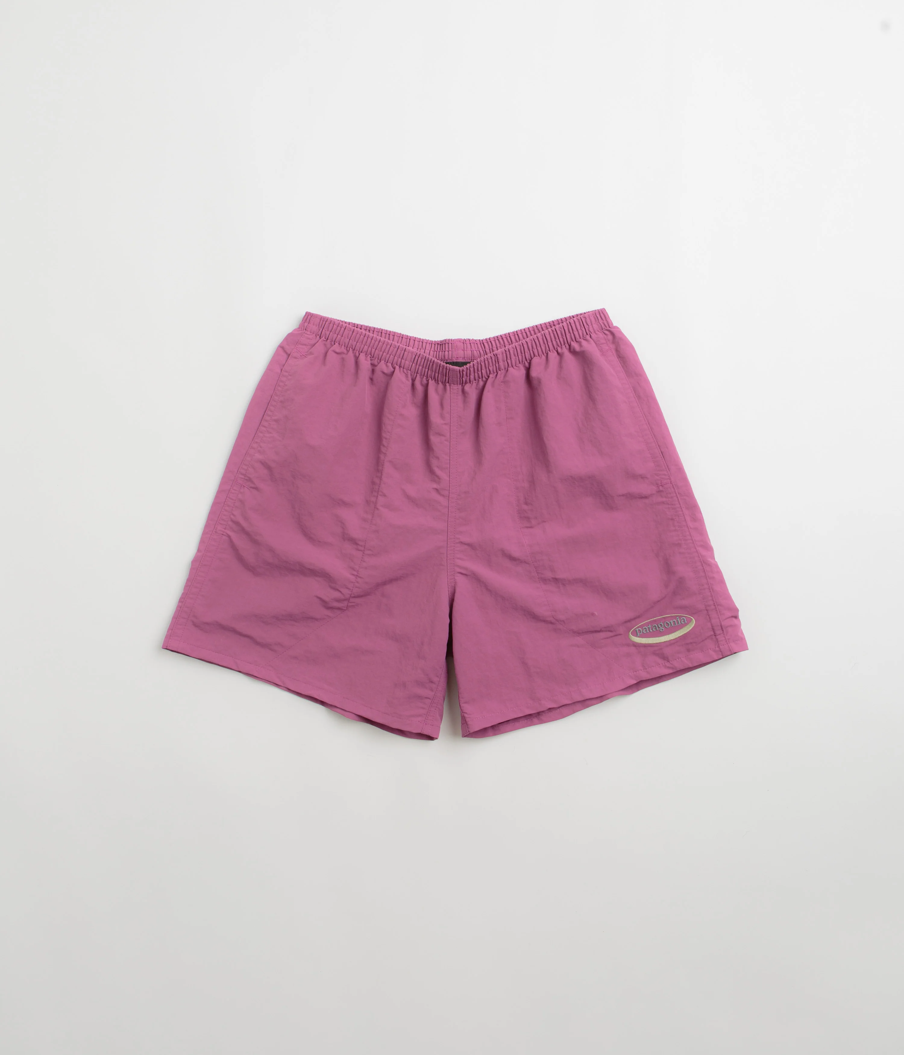 Patagonia Baggies 5" Shorts - 95 Oval Logo: Faded Magenta