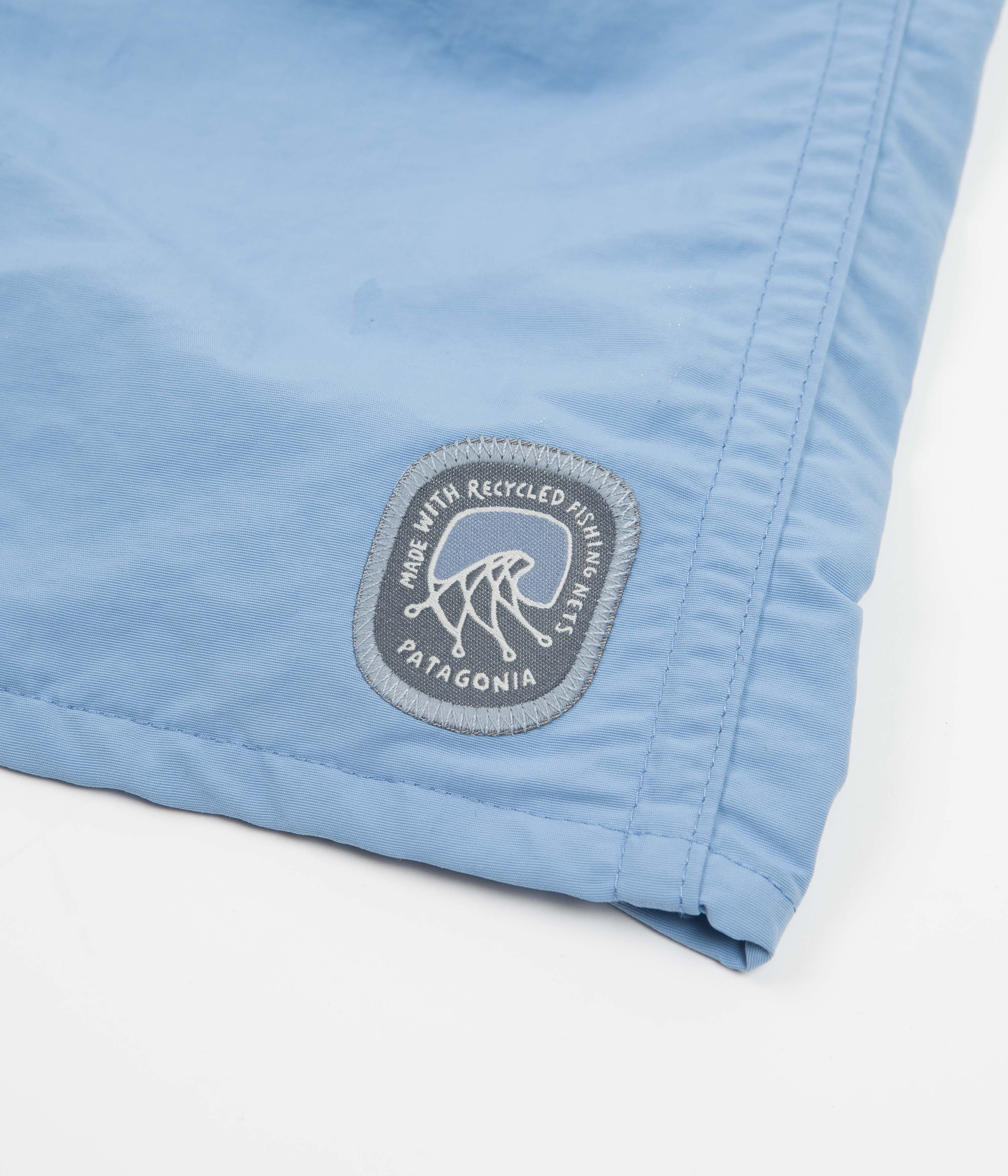 Patagonia Baggies 5" Shorts - Clean Currents Patch: Lago Blue - Image 4