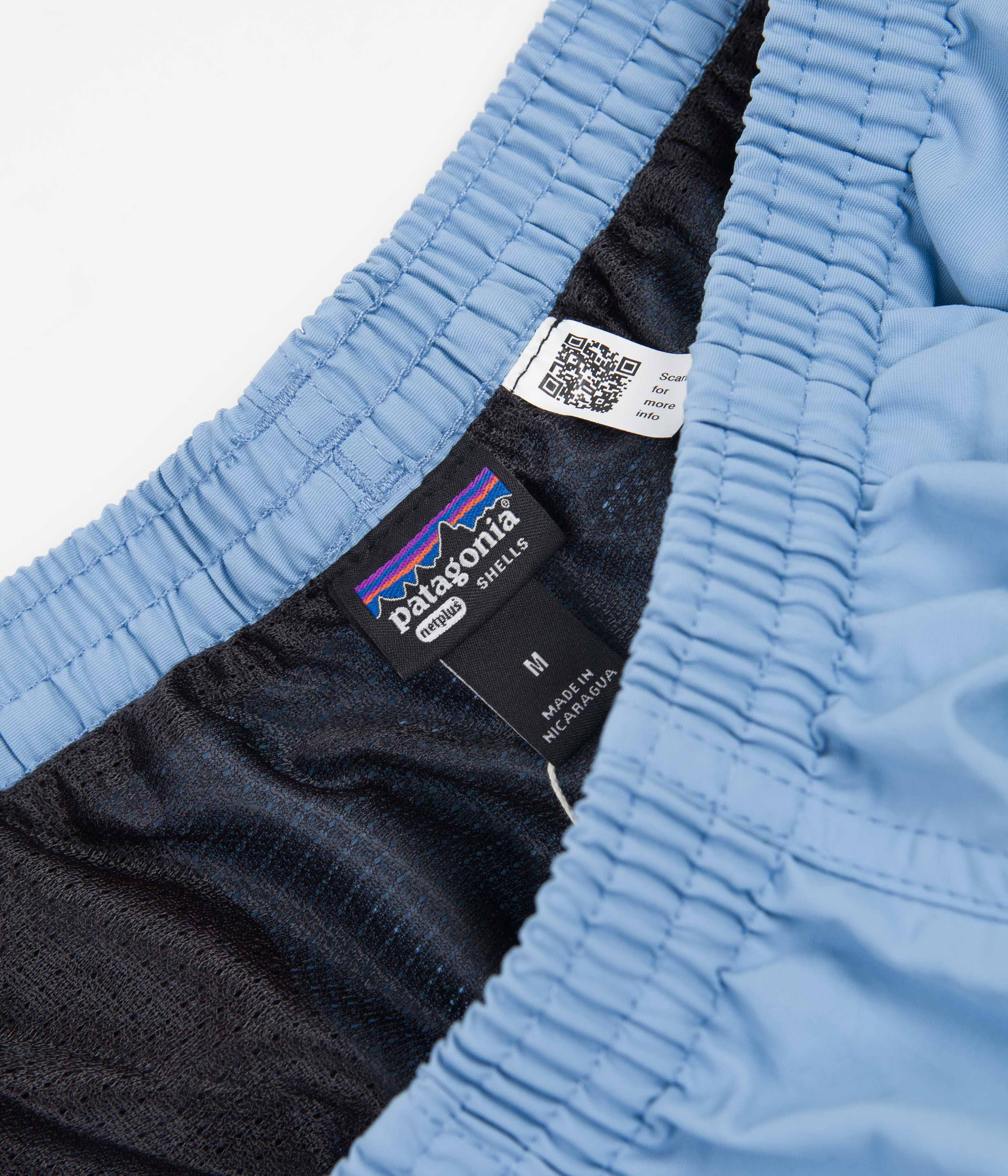 Patagonia Baggies 5" Shorts - Clean Currents Patch: Lago Blue - Image 6