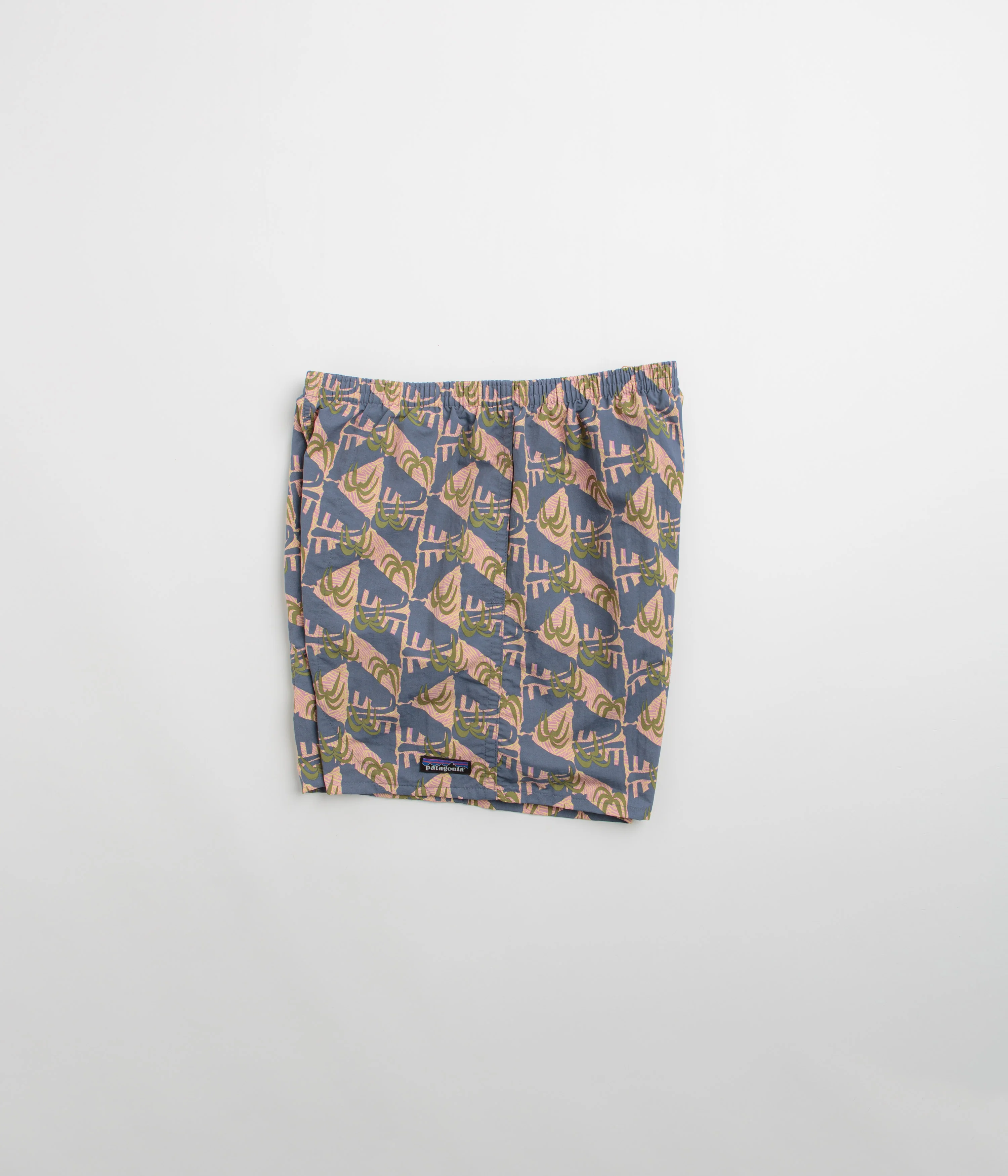 Patagonia Baggies 5" Shorts - Jaguar Geo: Dolomite Blue - Image 2